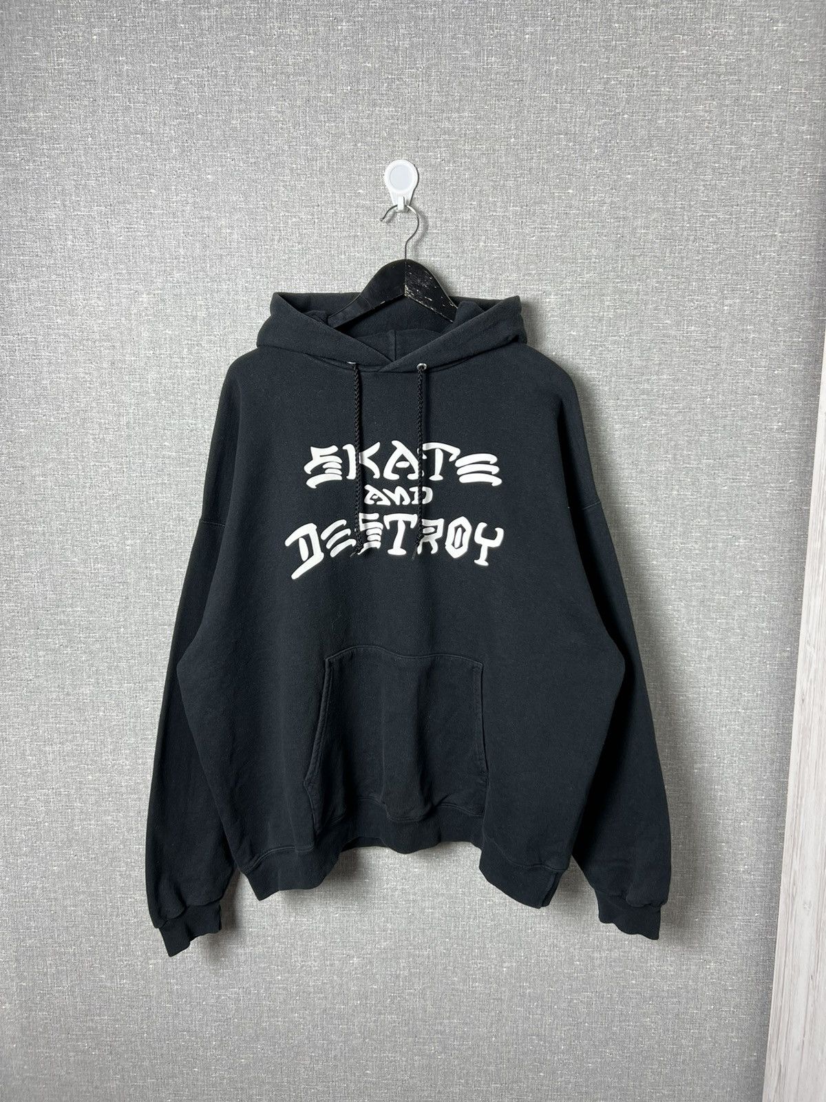 Thrasher skate clearance and destroy hoodie