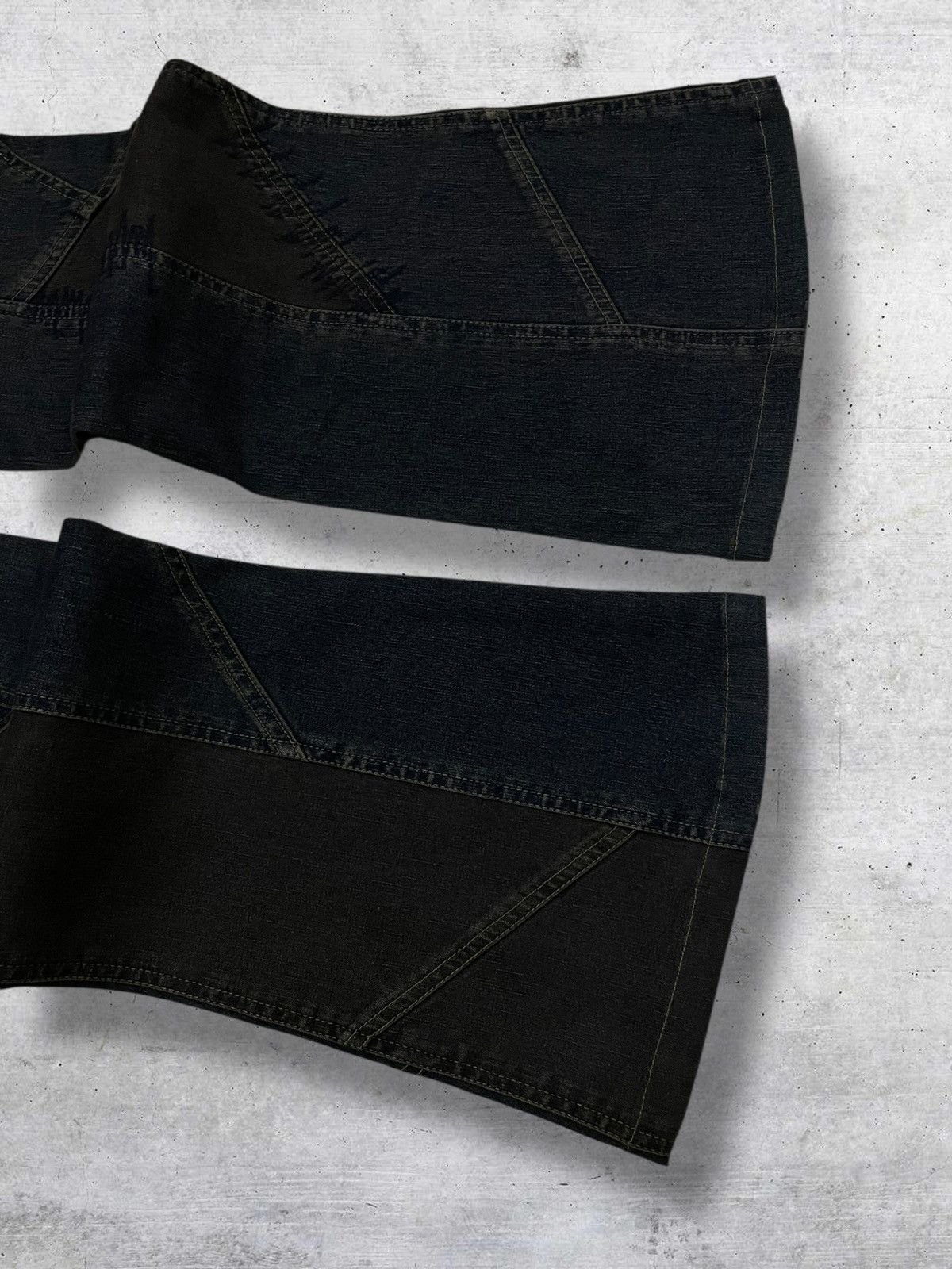 Tornado Mart VINTAGE TORNADO MART OG DESIGNER JAPAN RARE DESIGN PATCHWORK Size US 29 - 11 Thumbnail