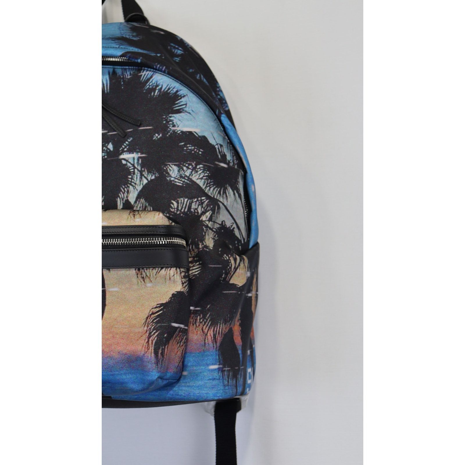 Saint Laurent Paris Size: OS / City Palm Tree Sunset Backpack In Multicolor Size ONE SIZE - 2 Thumbnail