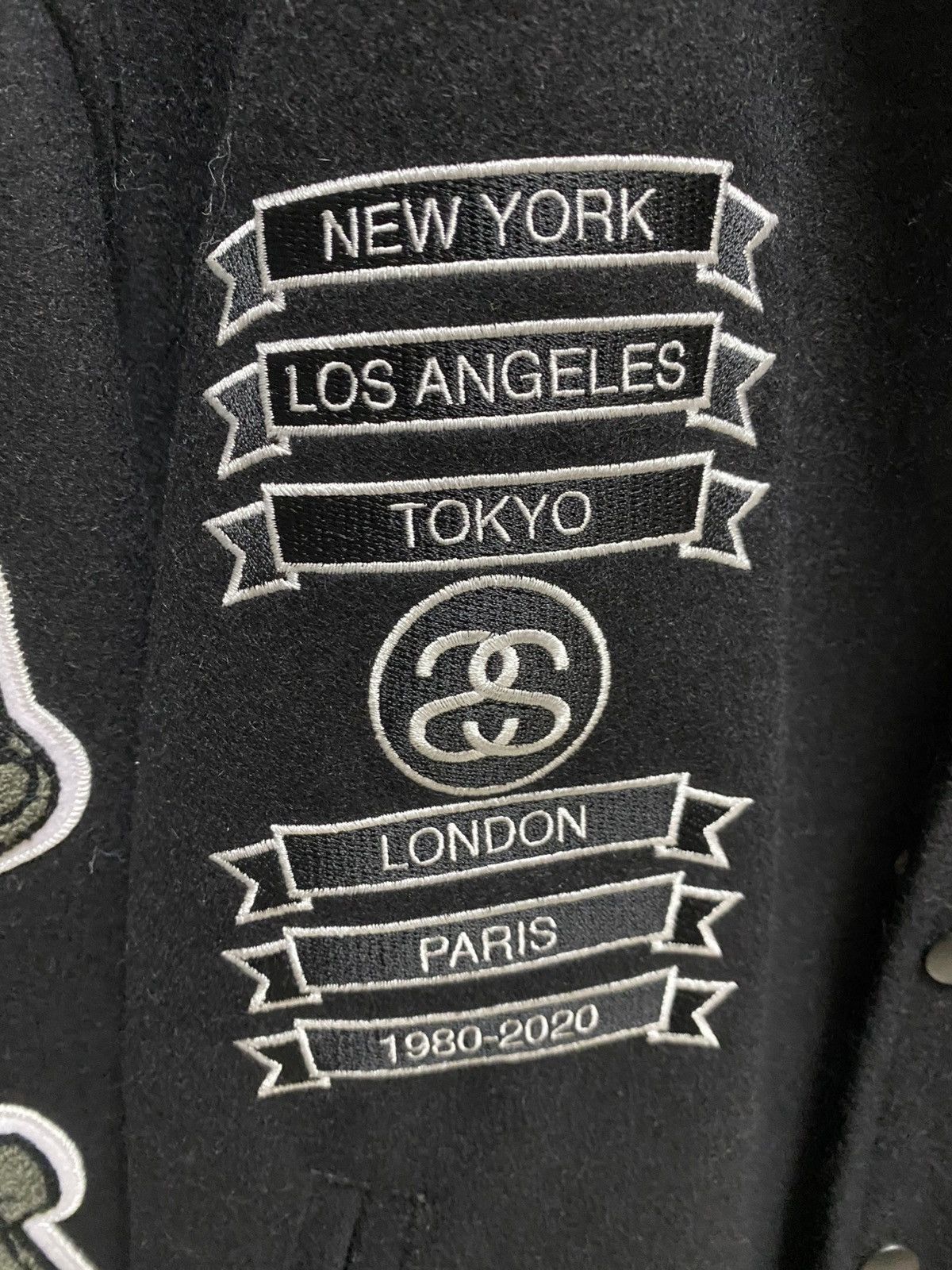 Comme des Garcons × Stussy Stussy x Cdg 40th anniversary varsity jacket Size US S / EU 44-46 / 1 - 4 Thumbnail