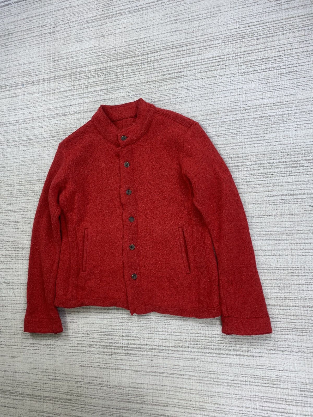 Issey Miyake 🔥Issey Miyake Heart Haat Wool Jacket Size M / US 6-8 / IT 42-44 - 4 Thumbnail