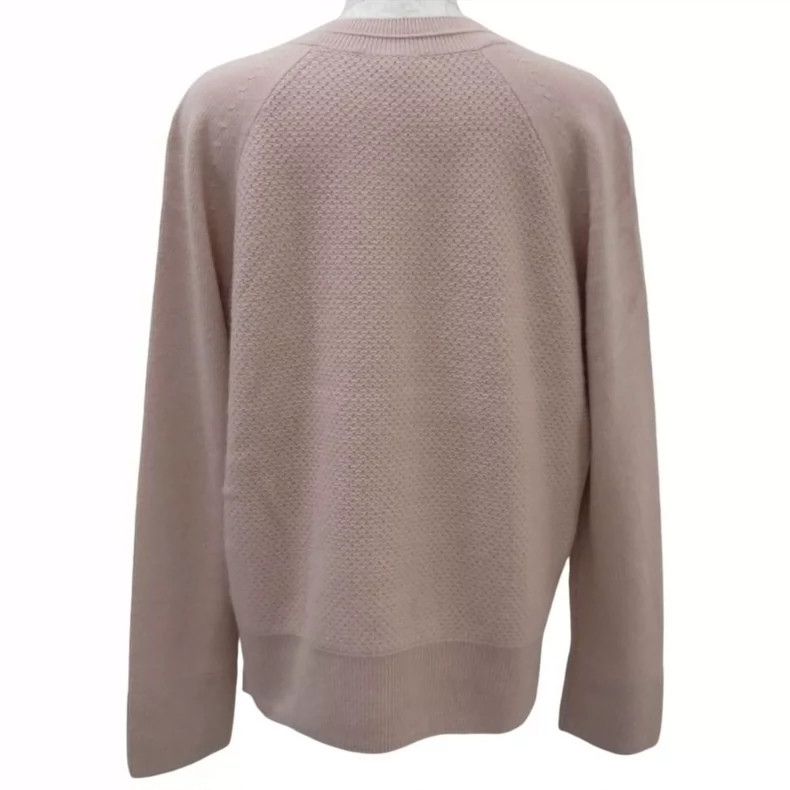 Loro Piana LORO PIANA Round neck, 100% baby cashmere knit sweater Size S / US 4 / IT 40 - 3 Thumbnail