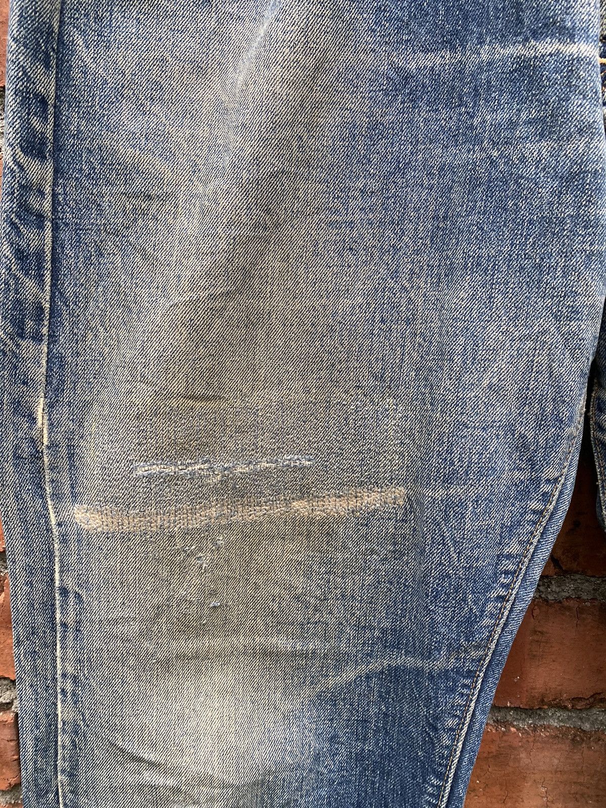 Levi's × Levi's Vintage Clothing × Vintage W35x32 vintage 60s levi's 501 repaired redline denime Size US 35 - 6 Thumbnail
