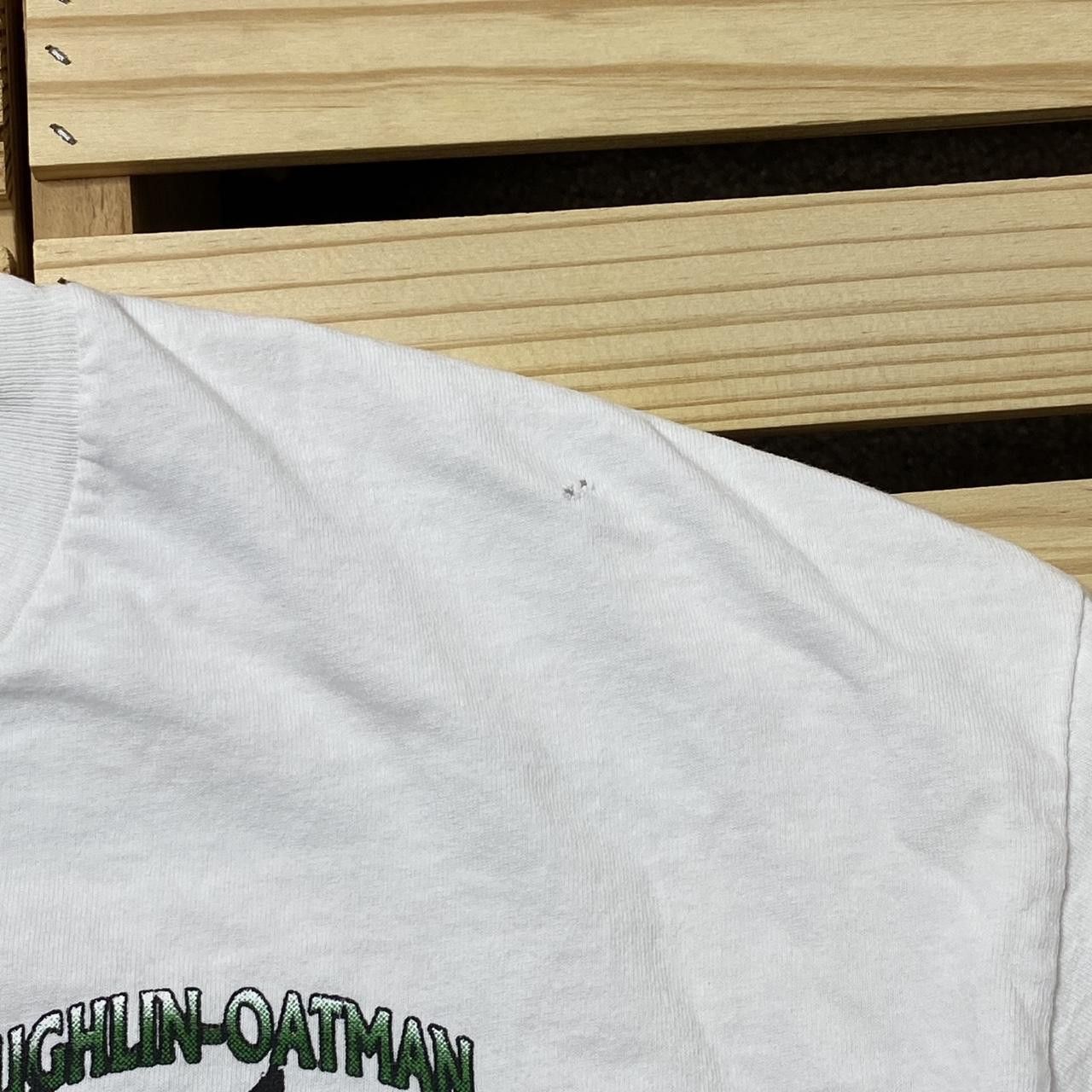 Other Vintage 2007 White Biker Tee with Flame Sleeves Size XL Size US XL / EU 56 / 4 - 3 Thumbnail