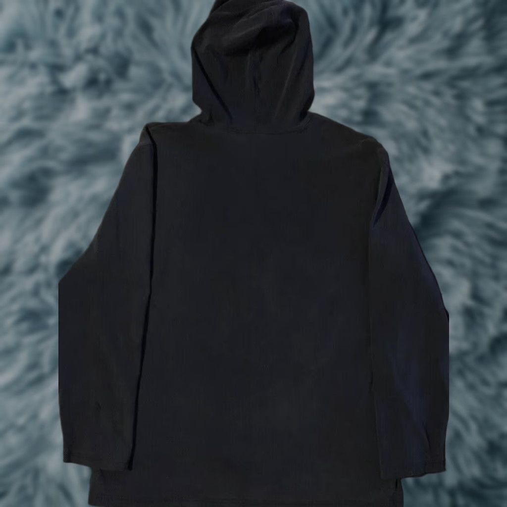 Nike VINTAGE Nike Faded Distress Center Swoosh Hoodie Shirt L Travis Scott Hip Hop Grunge Size US L / EU 52-54 / 3 - 1 Thumbnail