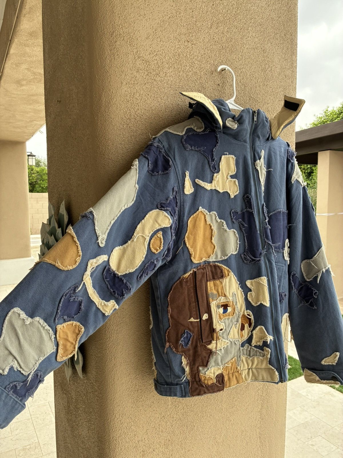KidSuper Kidsuper Patchwork Canvas Zip-up Size US L / EU 52-54 / 3 - 3 Thumbnail