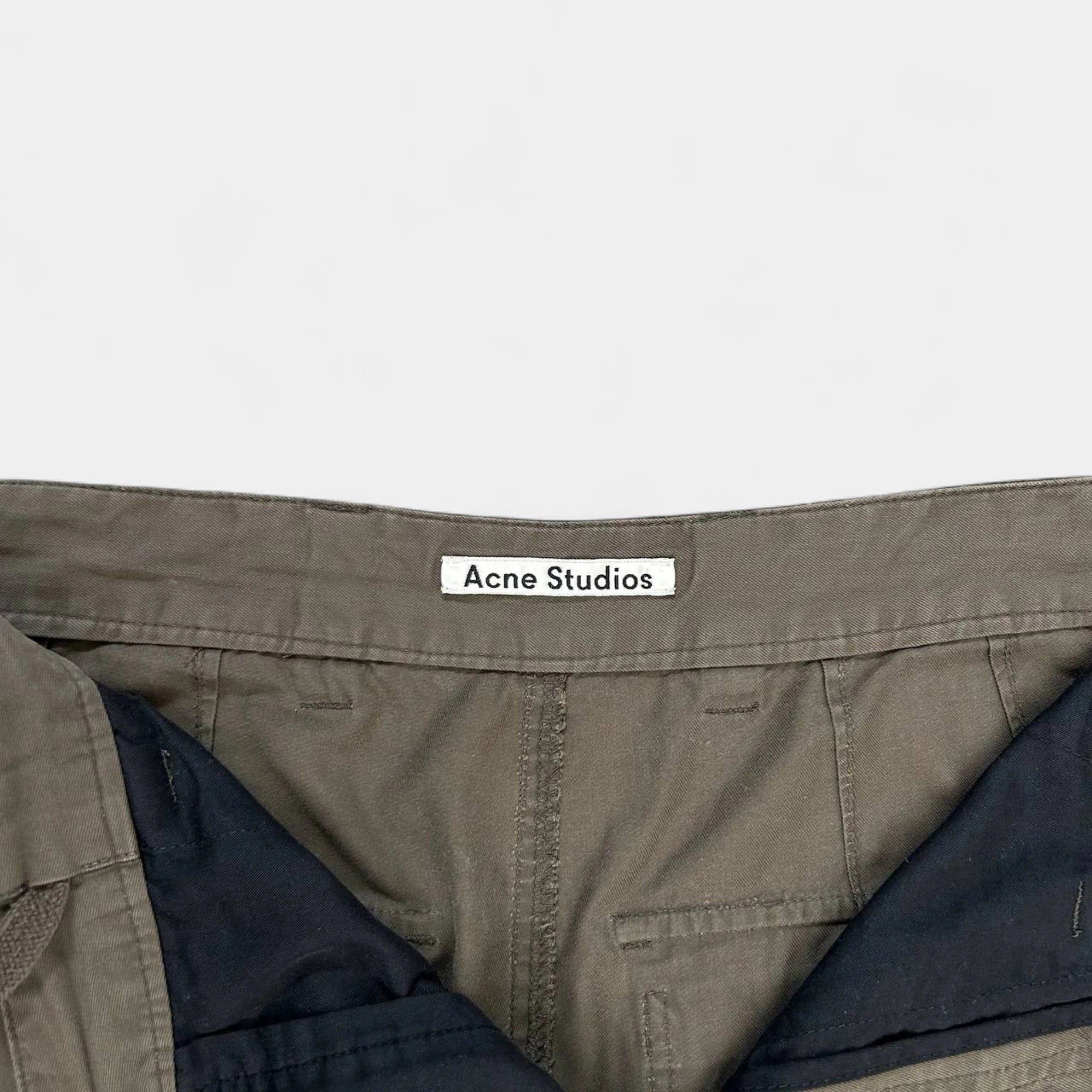 Acne Studios Acne Studios Cargo Military Green Cargo Pants Size US 30 / EU 46 - 4 Thumbnail