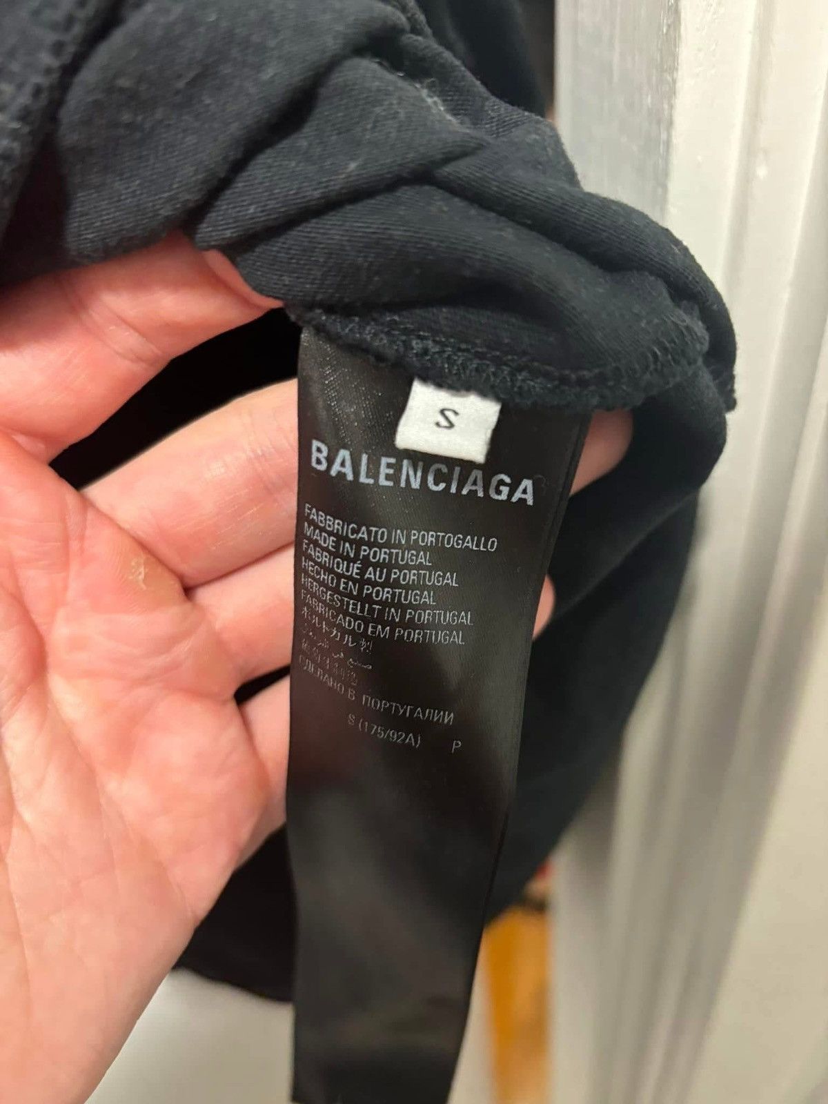 Balenciaga Logo tee Size US S / EU 44-46 / 1 - 4 Thumbnail