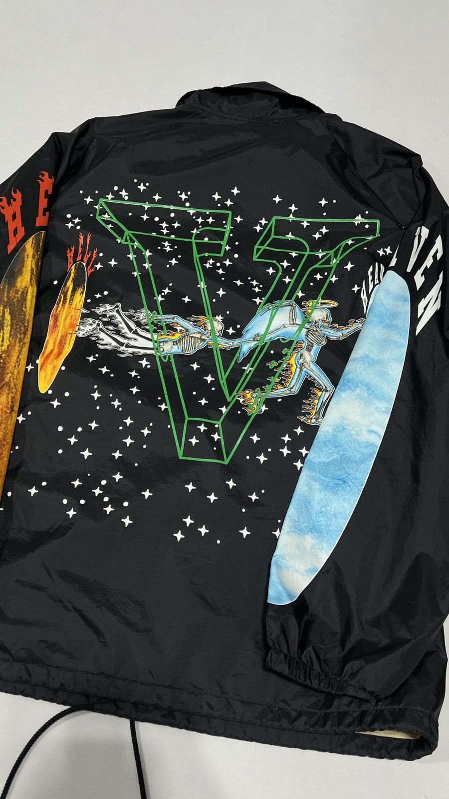 Saint Michael × Vlone Saint Michael x Vlone Coach Black Jacket Size US S / EU 44-46 / 1 - 12 Thumbnail