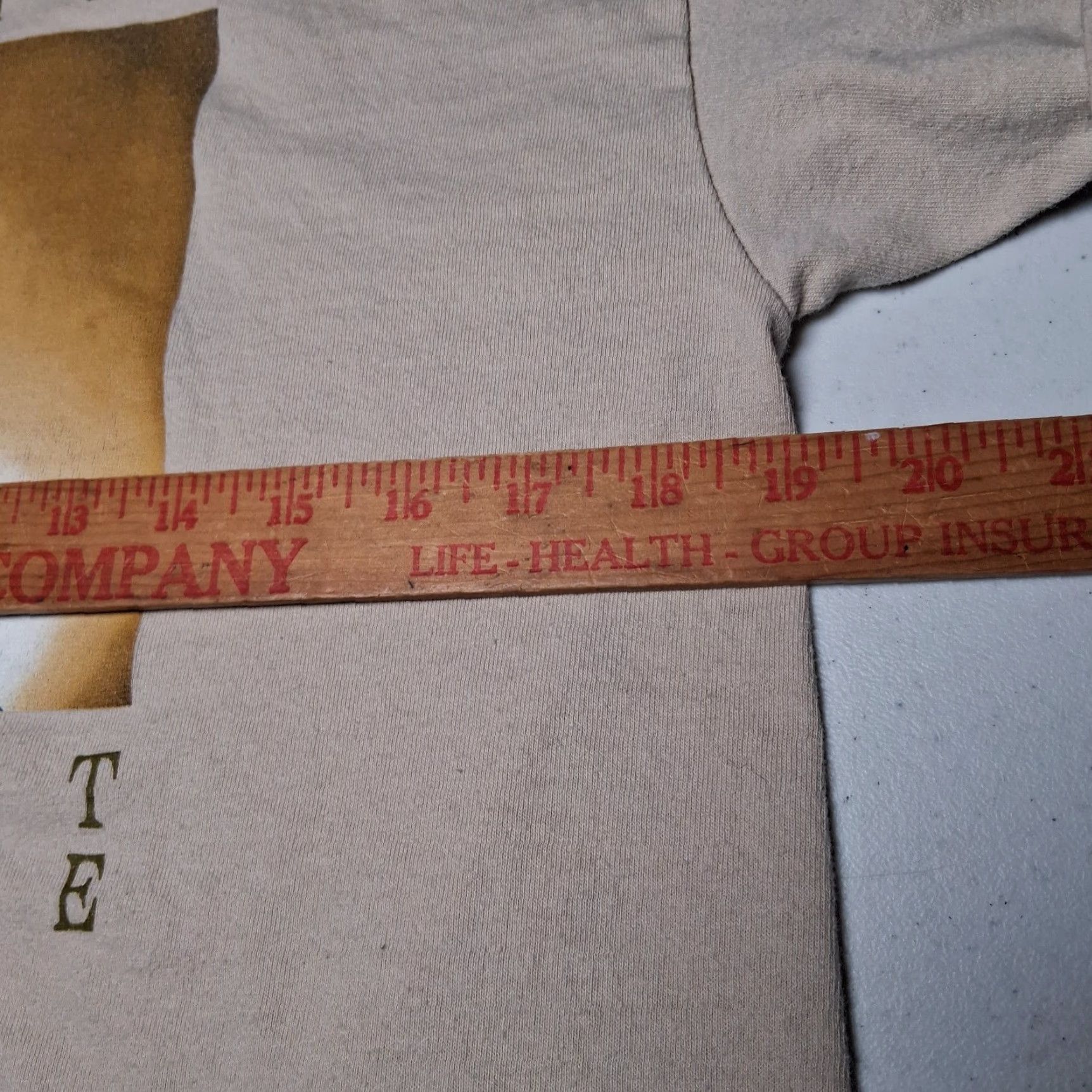 Vintage VINTAGE Posty Co Austin Post Malone Shirt Men L Graphic T Beige Tan Crew Neck Short Sleeve Music 2020s Size US L / EU 52-54 / 3 - 5 Thumbnail