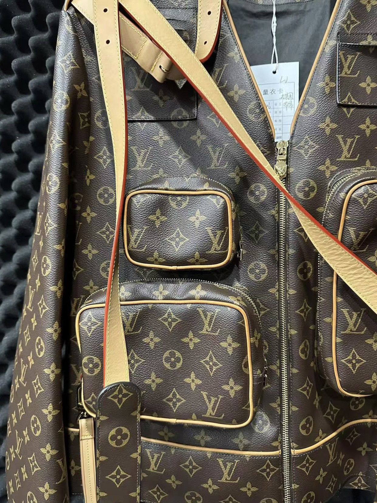 Louis Vuitton Ebene Monogram Canvas Admiral Jacket Gold Hardware Size US S / EU 44-46 / 1 - 8 Thumbnail