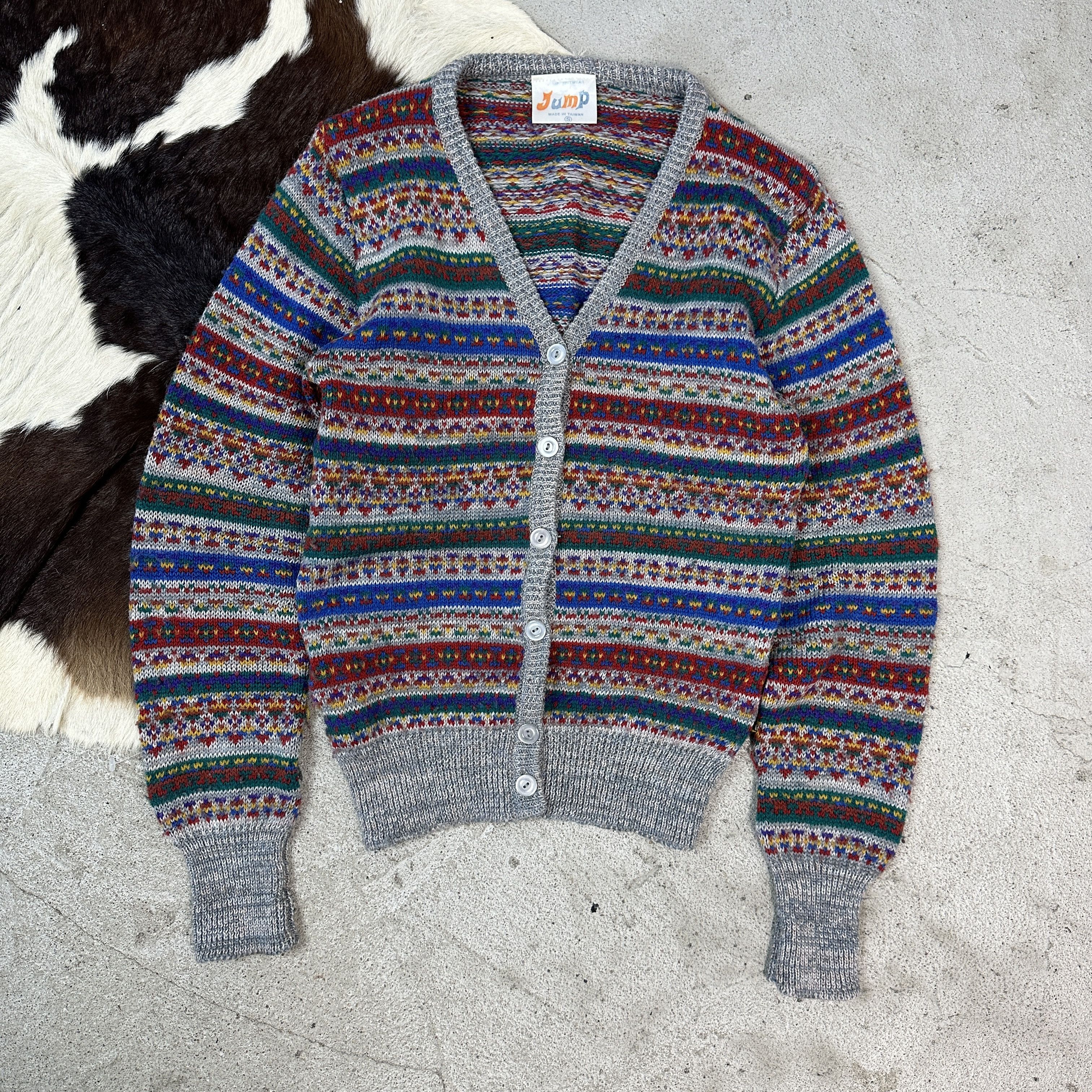 Vintage Vintage Woolen Cardigan Size US S / EU 44-46 / 1 - 2 Thumbnail
