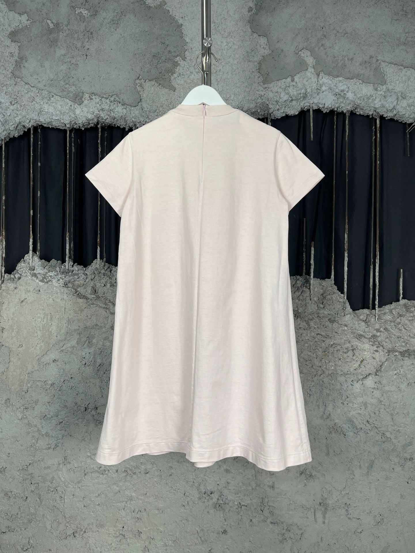 Prada Prada Blush Pink Bow Dress 40 99 New Size S / US 4 / IT 40 - 2 Thumbnail