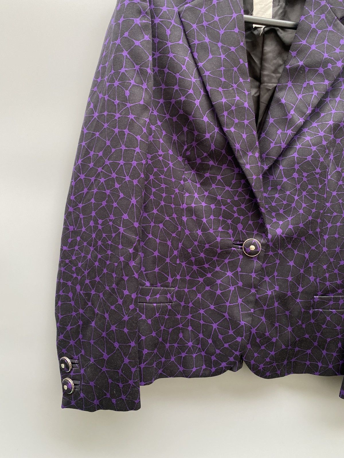 Versace Rare A/W 1996 Versace Couture Web Blazer Size M / US 6-8 / IT 42-44 - 8 Thumbnail
