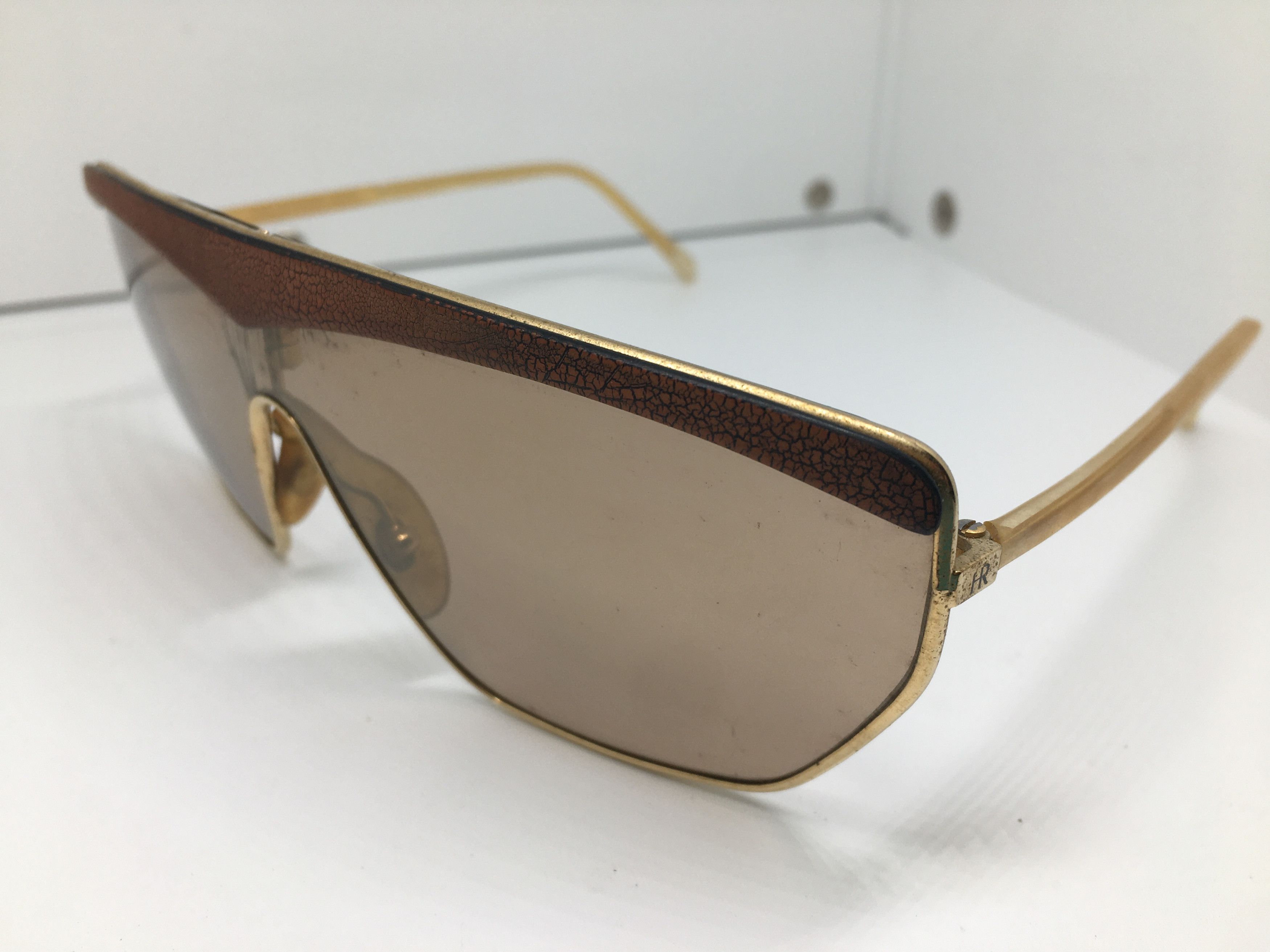 Vintage Vintage HELENA RUBINSTEIN HR 9-03 Oversize Sunglasses France Size ONE SIZE - 3 Thumbnail