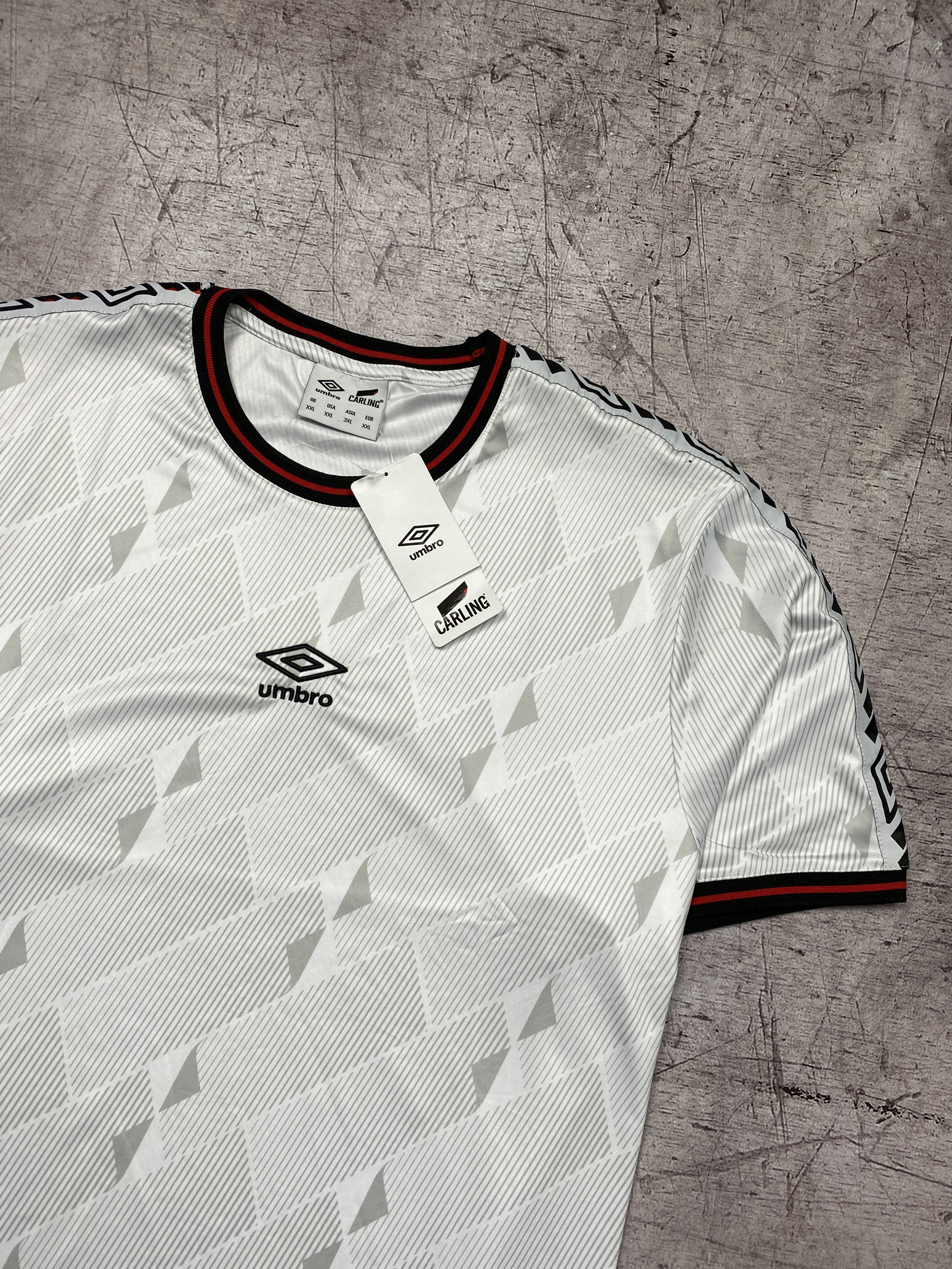 Umbro × Vintage NEW Umbro Carling Mens T-Shirt Jerset Size US XXL / EU 58 / 5 - 2 Thumbnail