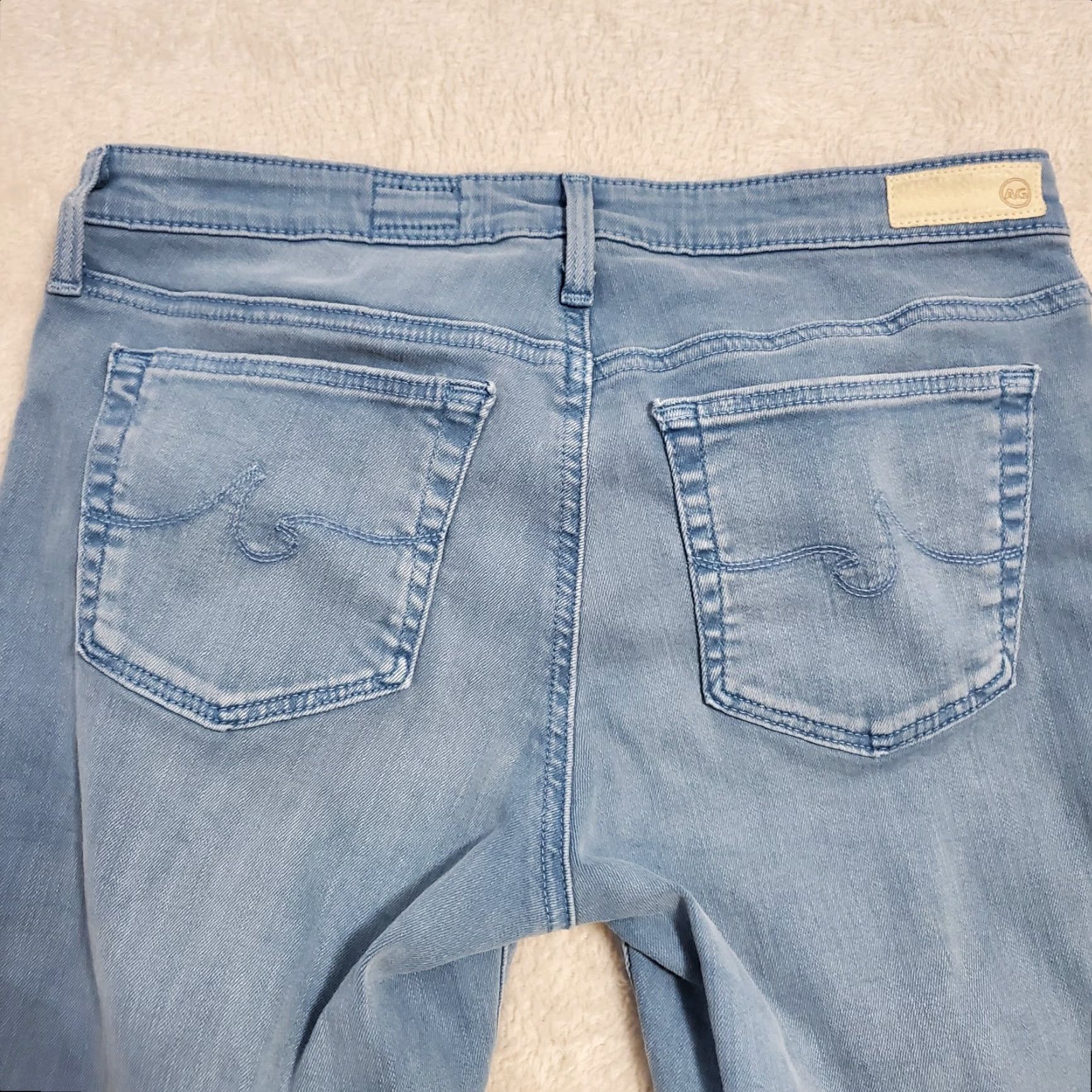Vintage AG Adriano Goldschmied Womens Jeans 28R Blue The Legging Ankle Super Skinny Size 28" / US 6 / IT 42 - 5 Thumbnail
