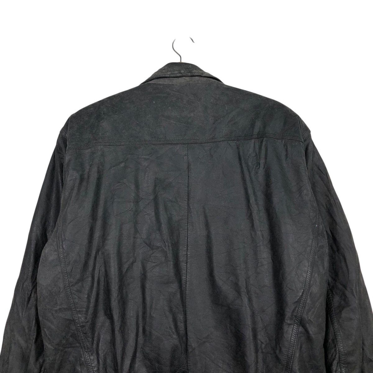 Japanese Brand 📌Vintage Biker Leather Jacket Issey Miyake Size US L / EU 52-54 / 3 - 10 Thumbnail