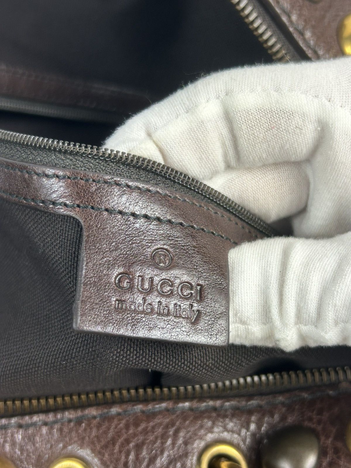 Gucci Gucci GG Crest Monogram Shoulder Bag Size ONE SIZE - 9 Thumbnail