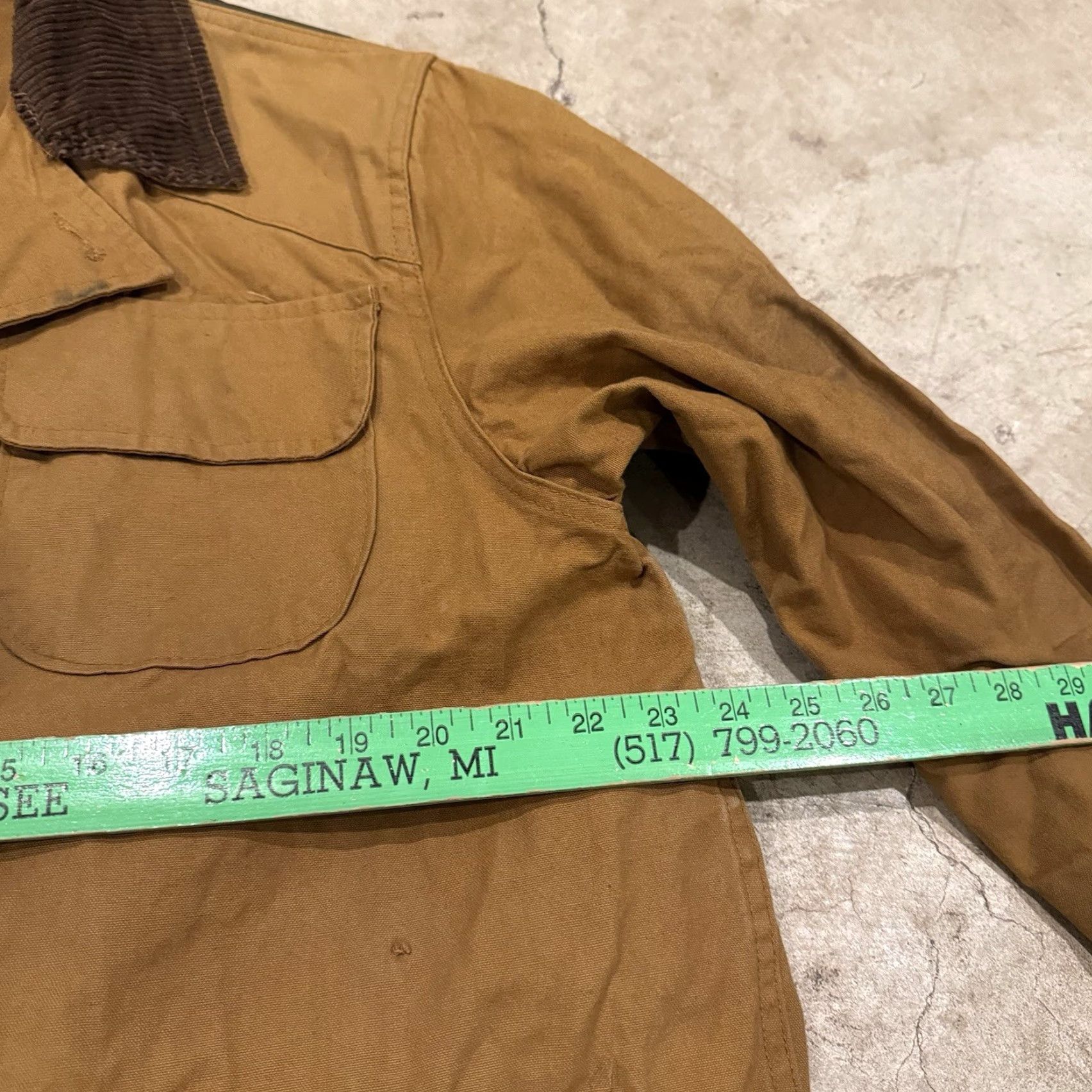Vintage VINTAGE Field & Stream Jacket Corduroy Collar Outdoor Hunting Mens XL Overcoat Size US XL / EU 56 / 4 - 7 Thumbnail