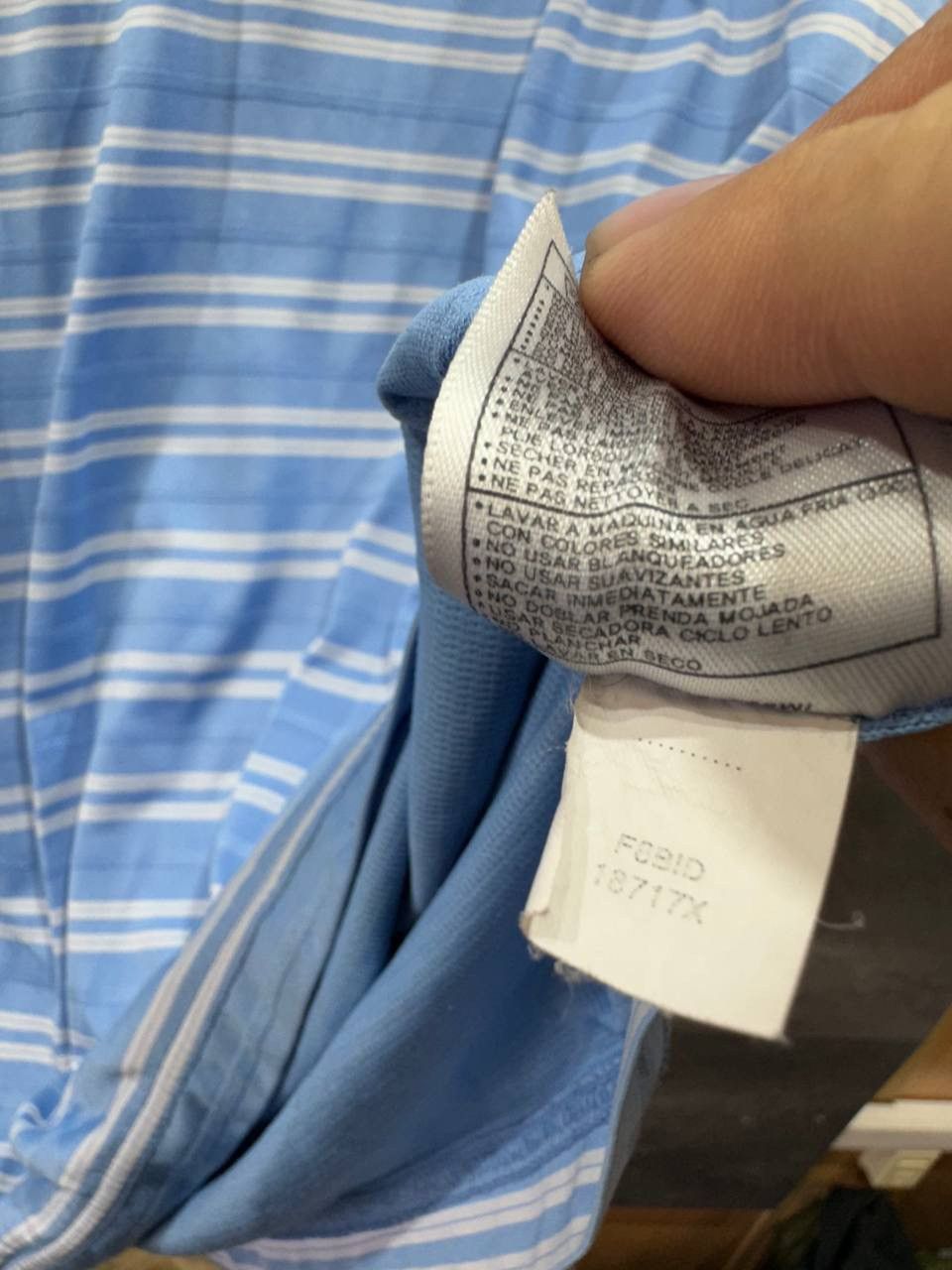 Vintage Nike Team Carolina North Carolina Heels Stadium Striped Polo Size US L / EU 52-54 / 3 - 9 Thumbnail