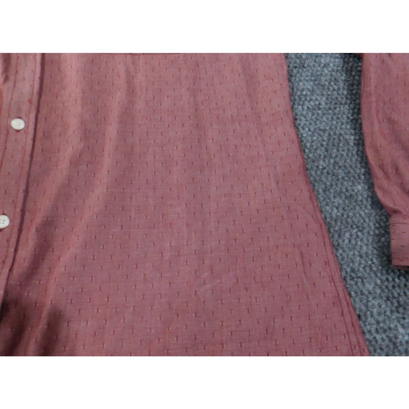 Armani Exchange Armani Exchange Shirt Men 2XL Slim Red Geometric Button-Up Casual Designer Mens Size US XXL / EU 58 / 5 - 4 Thumbnail