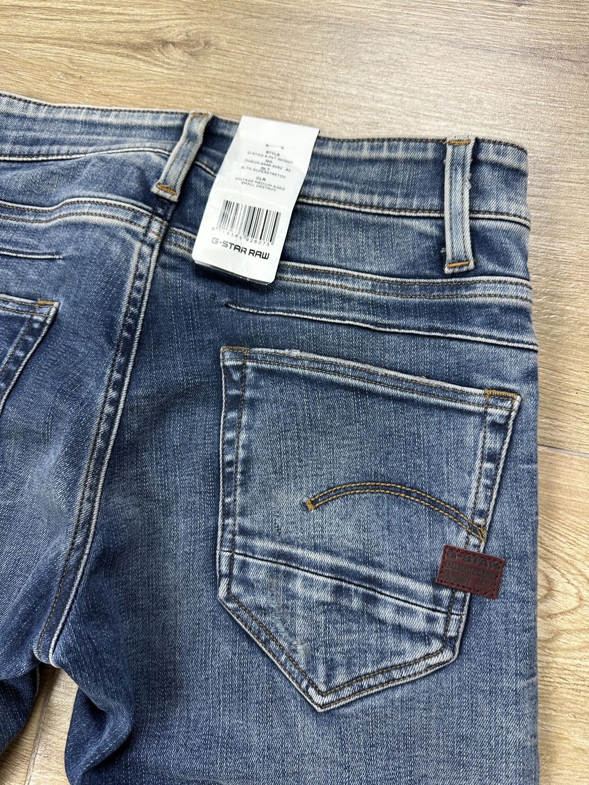 G-Star NEW🏷️ G-Star Raw D-Staq 5-PKT Skinny Denim Jeans Size US 31 - 11 Thumbnail