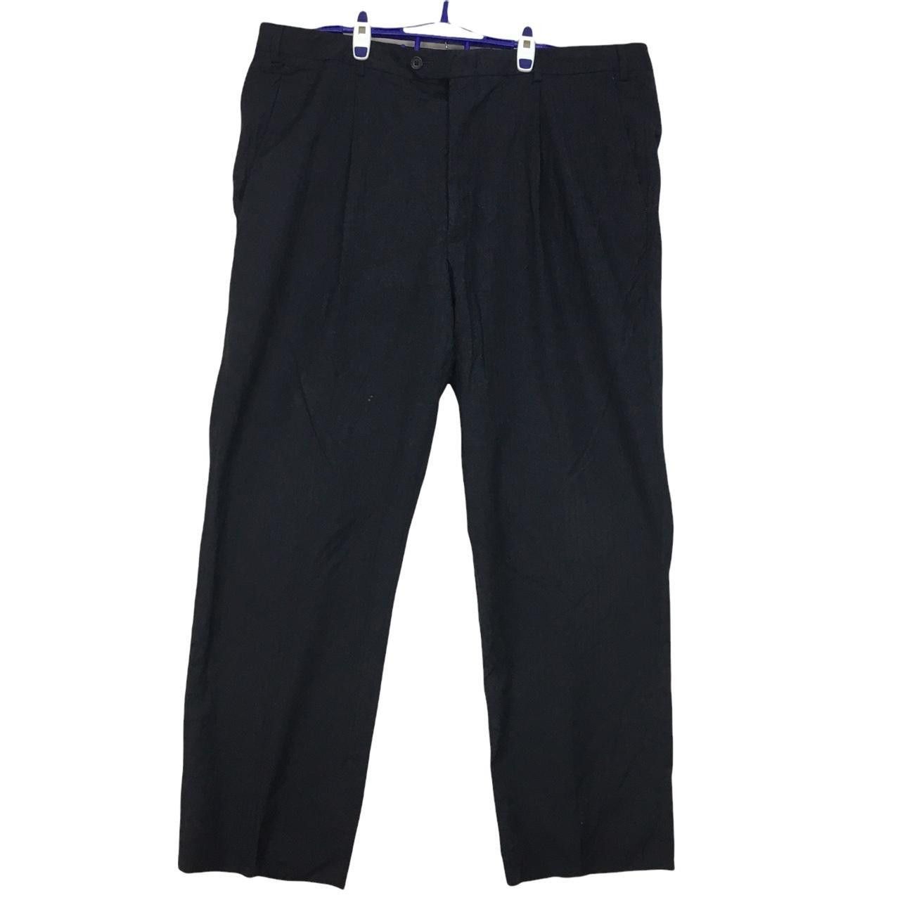 Armani Vtg ARMANI COLLEZIONI Long Pants Trousers Size US 39 - 1 Thumbnail
