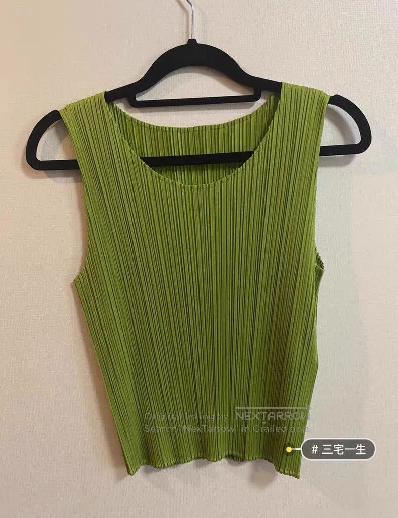 Issey Miyake Issey Miyake Green Vest Size XL / US 12-14 / IT 48-50 - 1 Thumbnail