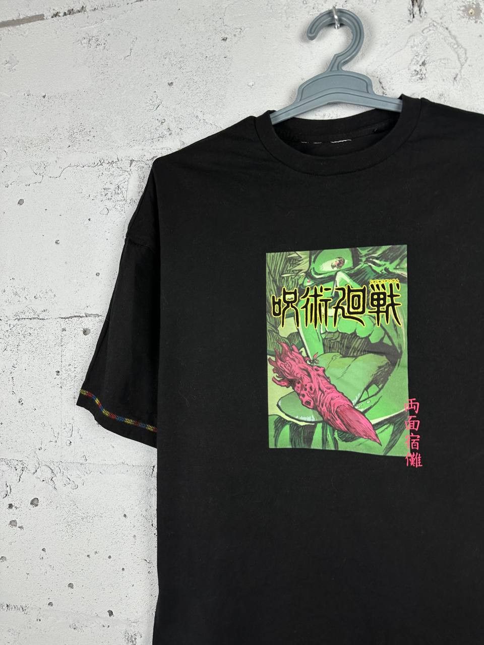 Japanese Brand × Vintage JJK Jujutsu Kaisen Streetwear Anime Gojo Satoru T-Shirt Size US L / EU 52-54 / 3 - 4 Thumbnail