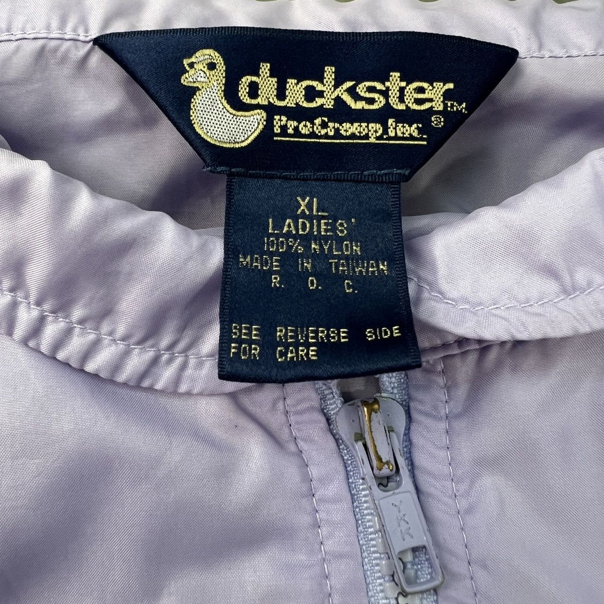 Other 1980s Vintage Pastel Purple Zip Up Jacket Size US M / EU 48-50 / 2 - 9 Thumbnail