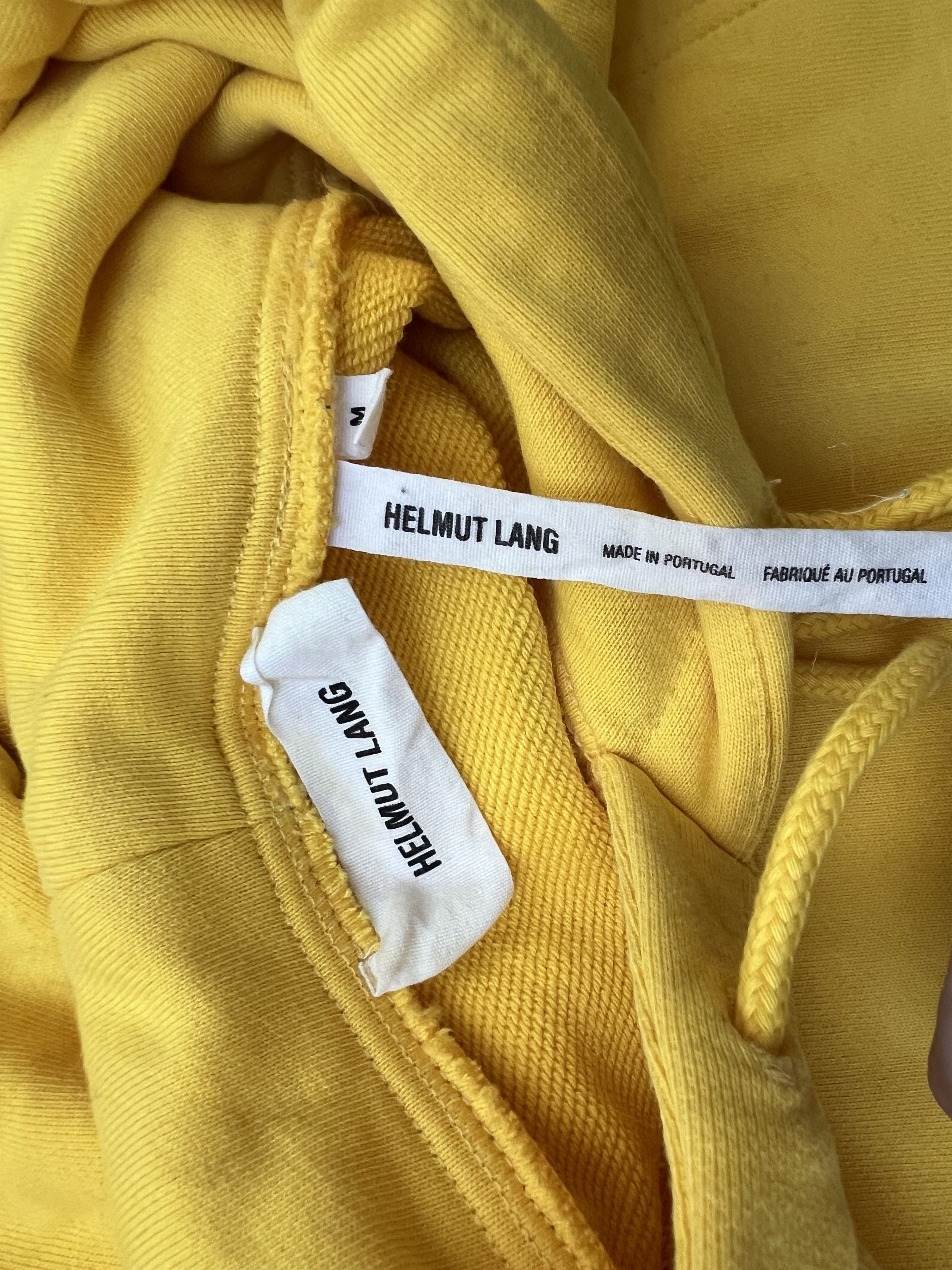 Helmut Lang Helmut Lang Taxi Hoodie AW18/19 Yellow Size M Size US M / EU 48-50 / 2 - 4 Thumbnail
