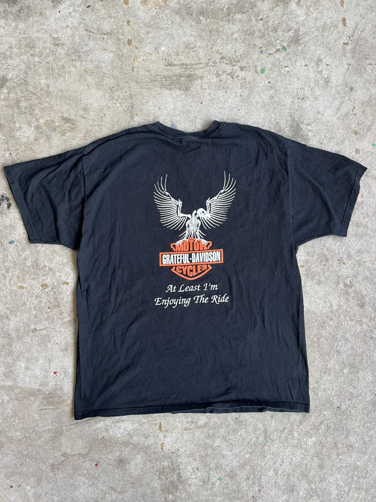 Harley Davidson × Vintage Grateful Davidson Harley Davidson Vintage Tee Size US XL / EU 56 / 4 - 4 Thumbnail