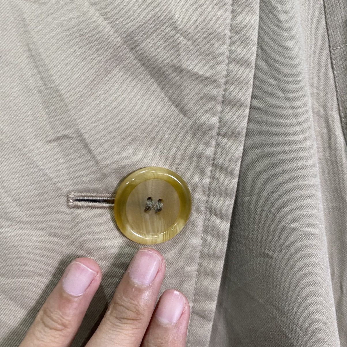 Burberry Vintage Burberrys Nova Check Double Breasted Trench Coat Size US M / EU 48-50 / 2 - 12 Thumbnail