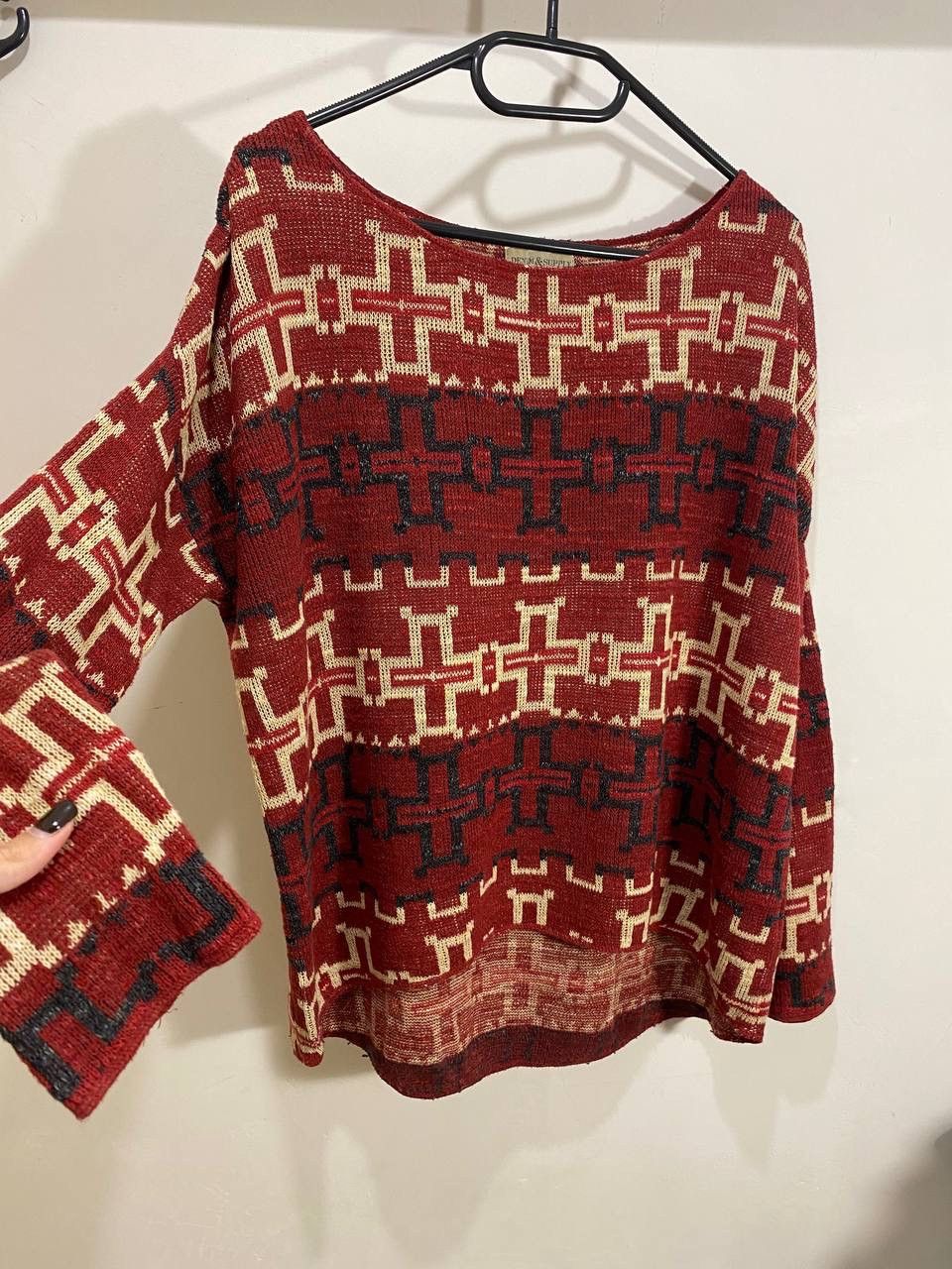 Denim & Supply Ralph Lauren Denim And Supply Ralph Lauren Aztec sweater Size L / US 10 / IT 46 - 2 Thumbnail