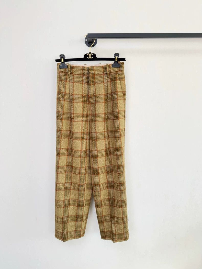 Gucci Gucci Plaid trousers 2502-Nextarrow Size US 38 / EU 54 - 1 Thumbnail