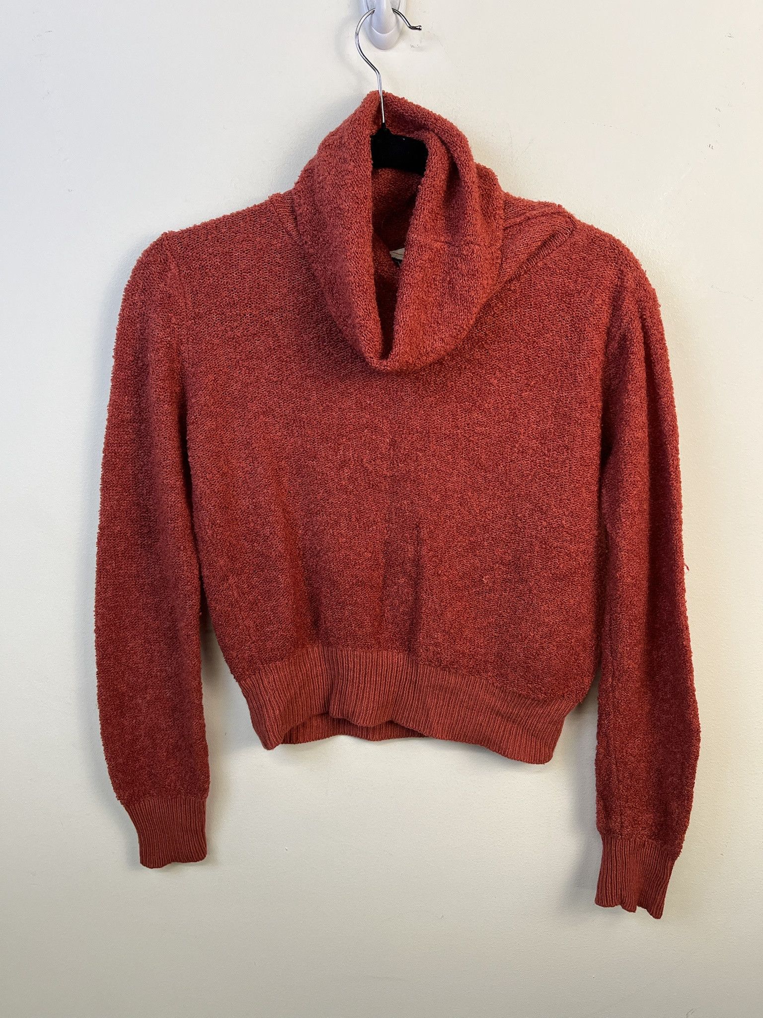 Vintage Vintage Knit Sweater 1990s Thick Knit Dibs Red Terry Cloth Knit Sweater Size S Size US S / EU 44-46 / 1 - 1 Thumbnail