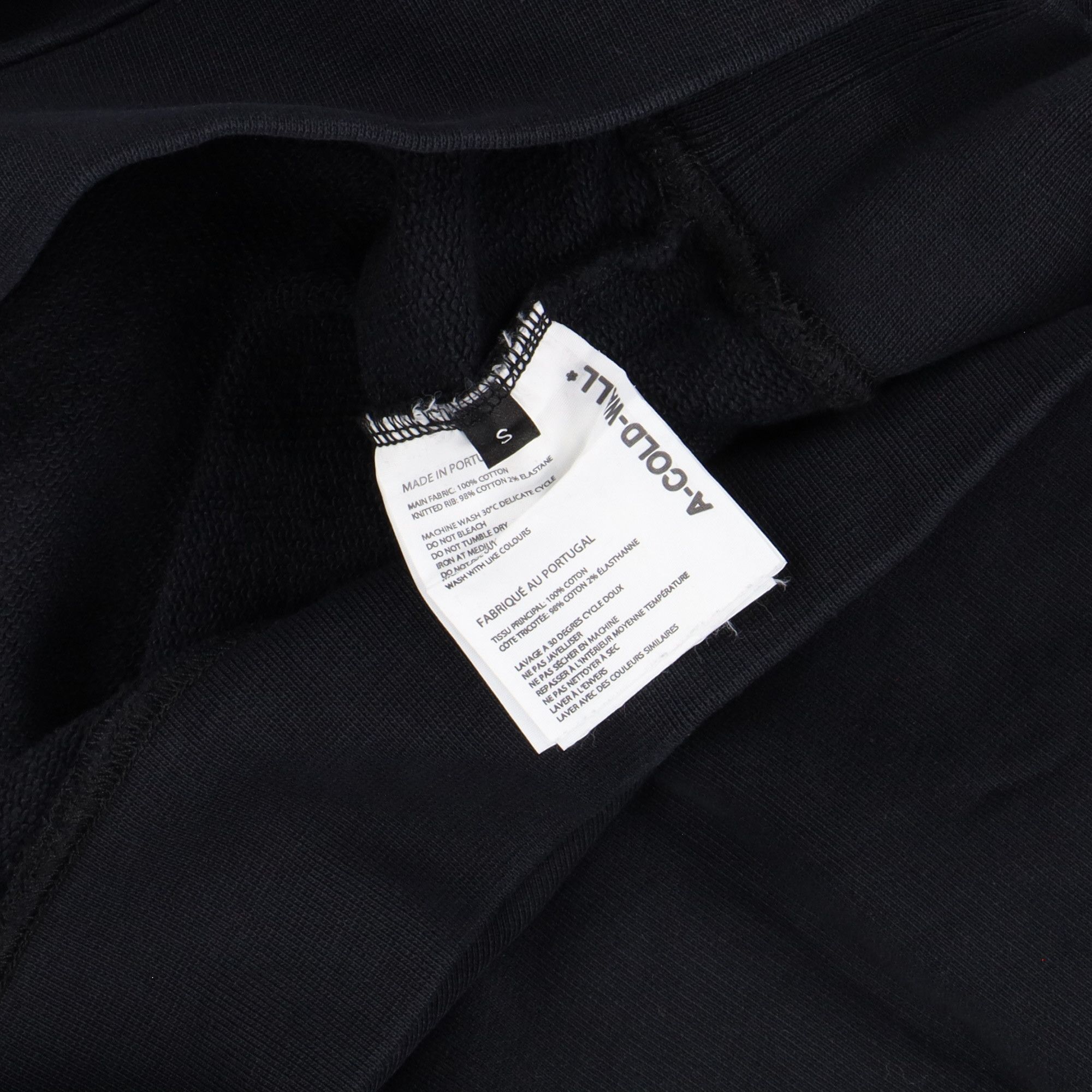A-COLD-WALL* Black Lunar New Year ACW Logo Oversized Sweatshirt Size US S / EU 44-46 / 1 - 4 Thumbnail