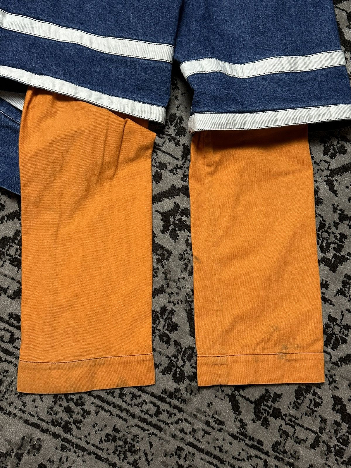 Coachella Vintage Handmade Guano Apes Carnival Denim Costume Suit Size US XL / EU 56 / 4 - 14 Thumbnail