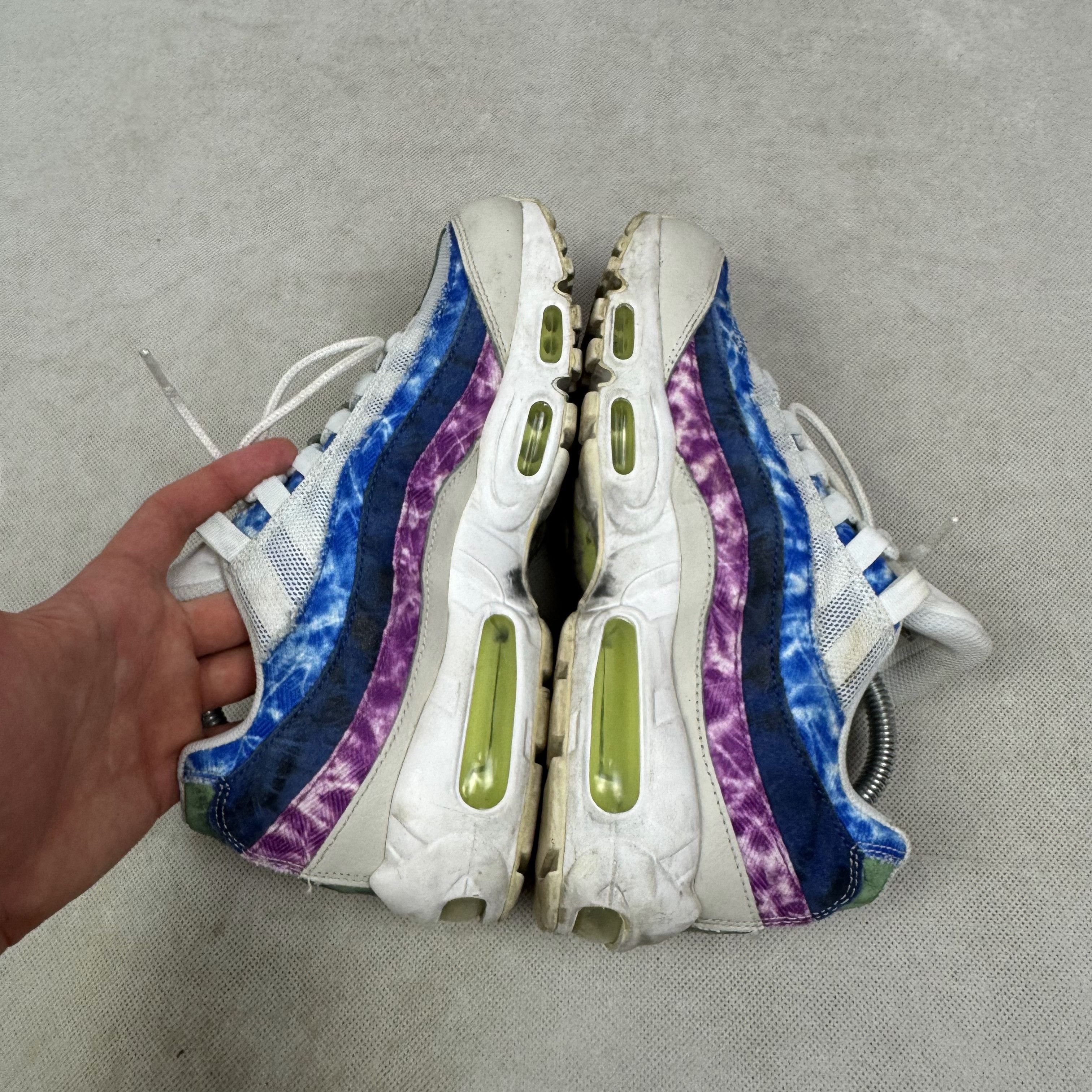 Nike Nike Air Max 95 DJ4594-100 Women's Multi Tie-Dye Shoes 8.5 Size US 8.5 / IT 38.5 - 3 Thumbnail