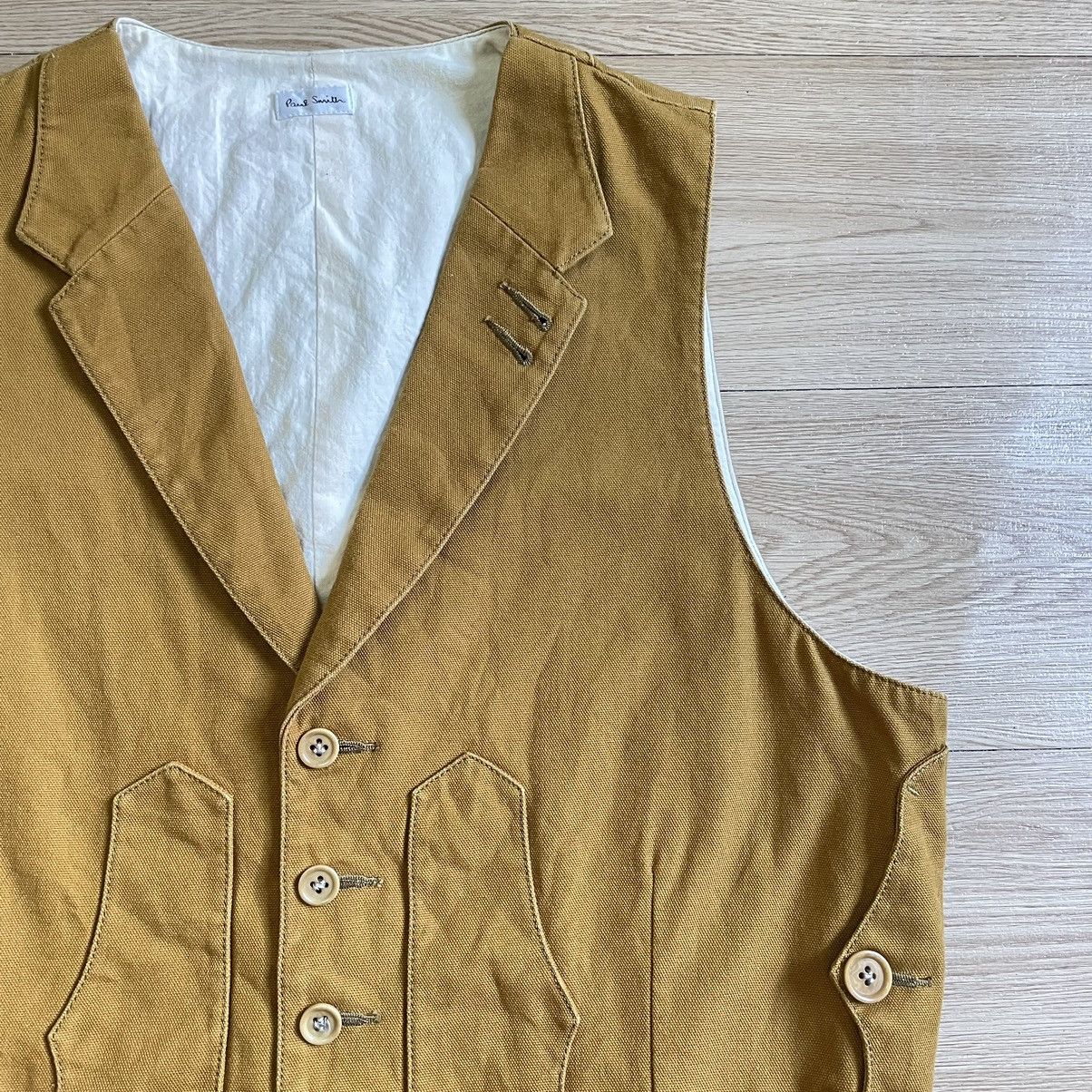 Paul Smith Vintage Paul Smith Archive Mustard Vest Work/Style Size US S / EU 44-46 / 1 - 2 Thumbnail