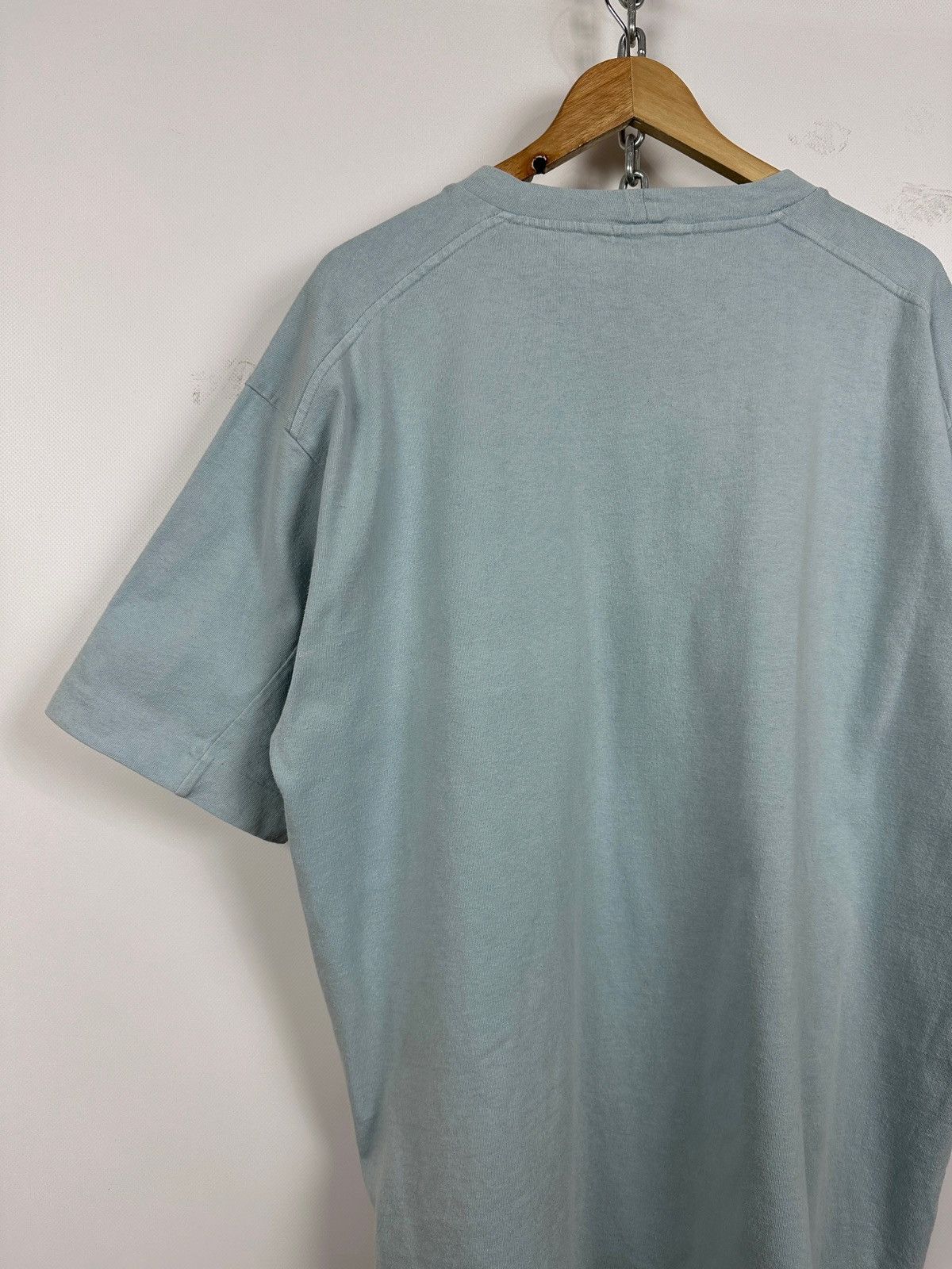 Stone Island 1997 Vintage Stone Island Archive Pocket Blue T-Shirt Size US XXL / EU 58 / 5 - 9 Thumbnail