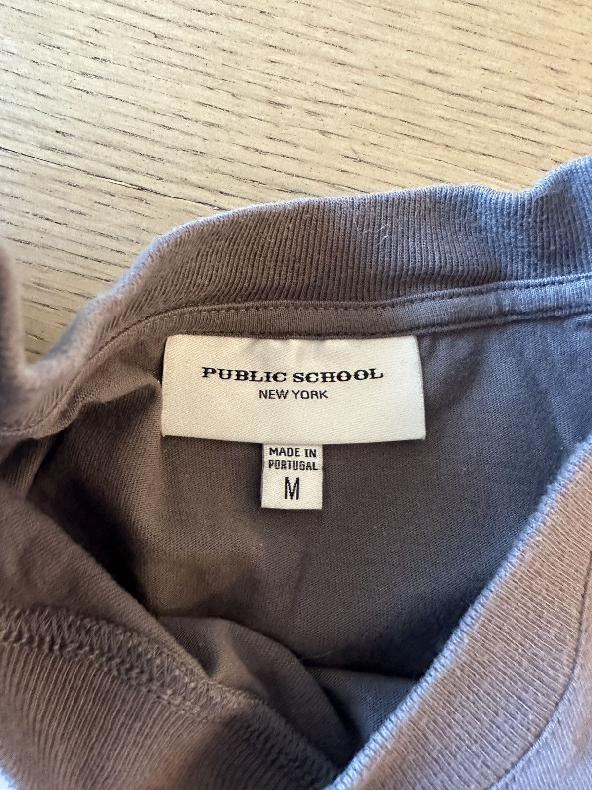 Public School Public School Border Tee Size US M / EU 48-50 / 2 - 2 Thumbnail