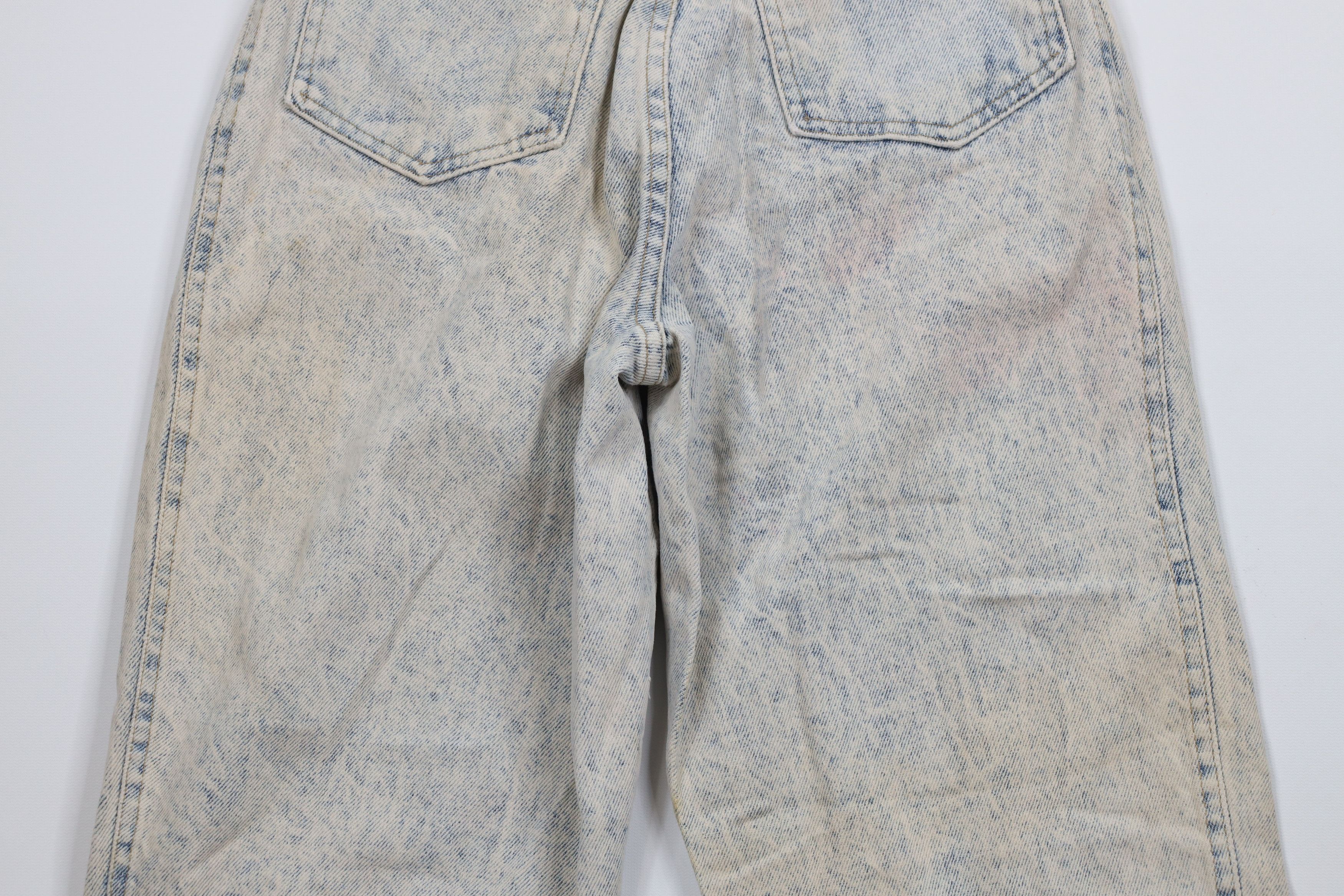 Vintage Vintage 80s 90s Streetwear Acid Wash Tapered Leg Denim Jeans Size 25" / US 0 / IT 36 - 12 Thumbnail