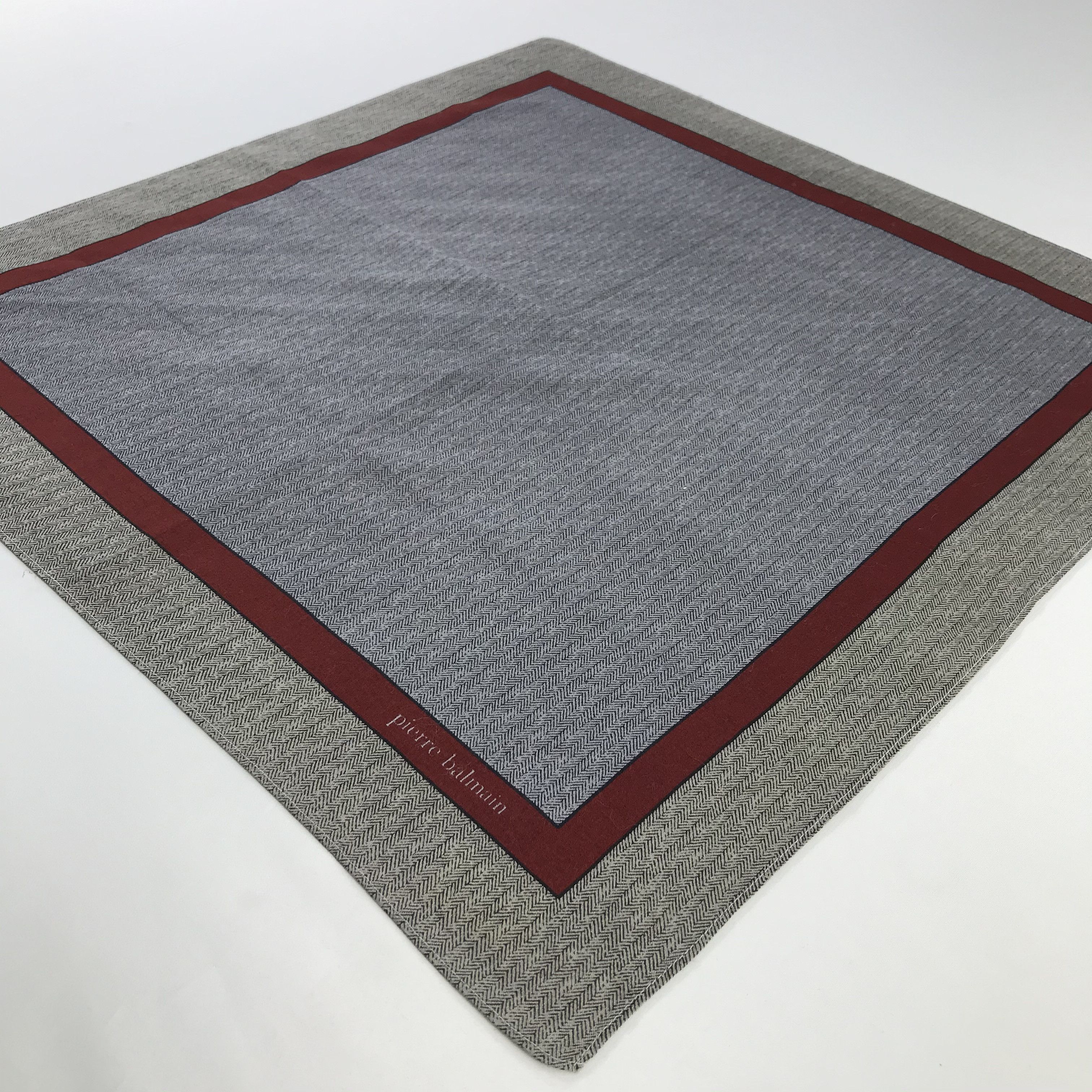Pierre Balmain × Vintage Pierre Balmain Bandana / Handkerchief / Neckerchief - S1006 Size ONE SIZE - 1 Thumbnail