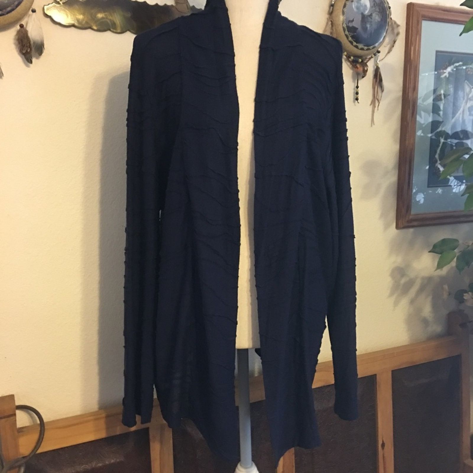 Other George Simonton light textured open front jacket Size XL / US 12-14 / IT 48-50 - 1 Thumbnail