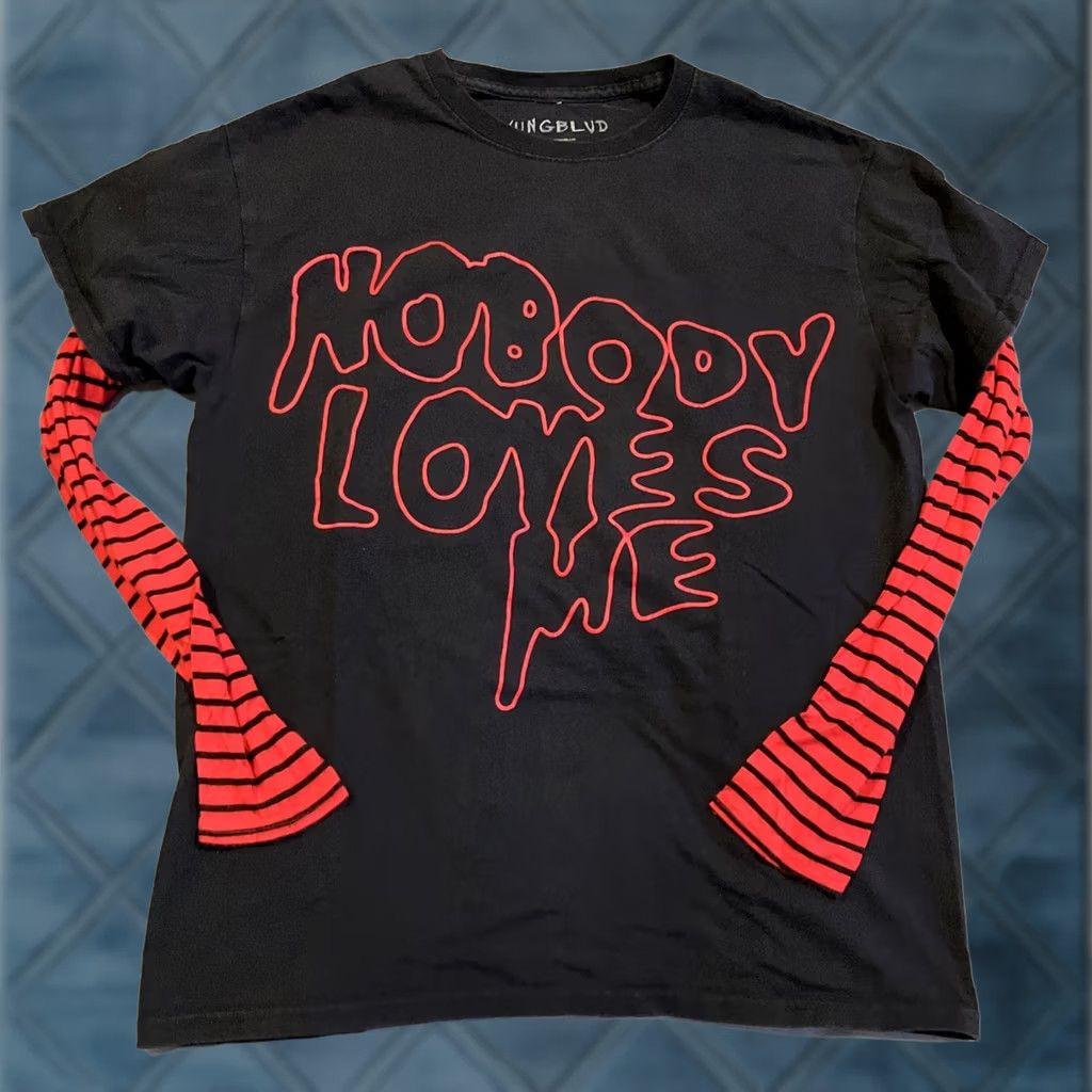 Vintage VINTAGE YUNGBLUD Nobody Loves Me T Shirt Long Sleeve Shirt Mens M Black Size US M / EU 48-50 / 2 - 1 Thumbnail