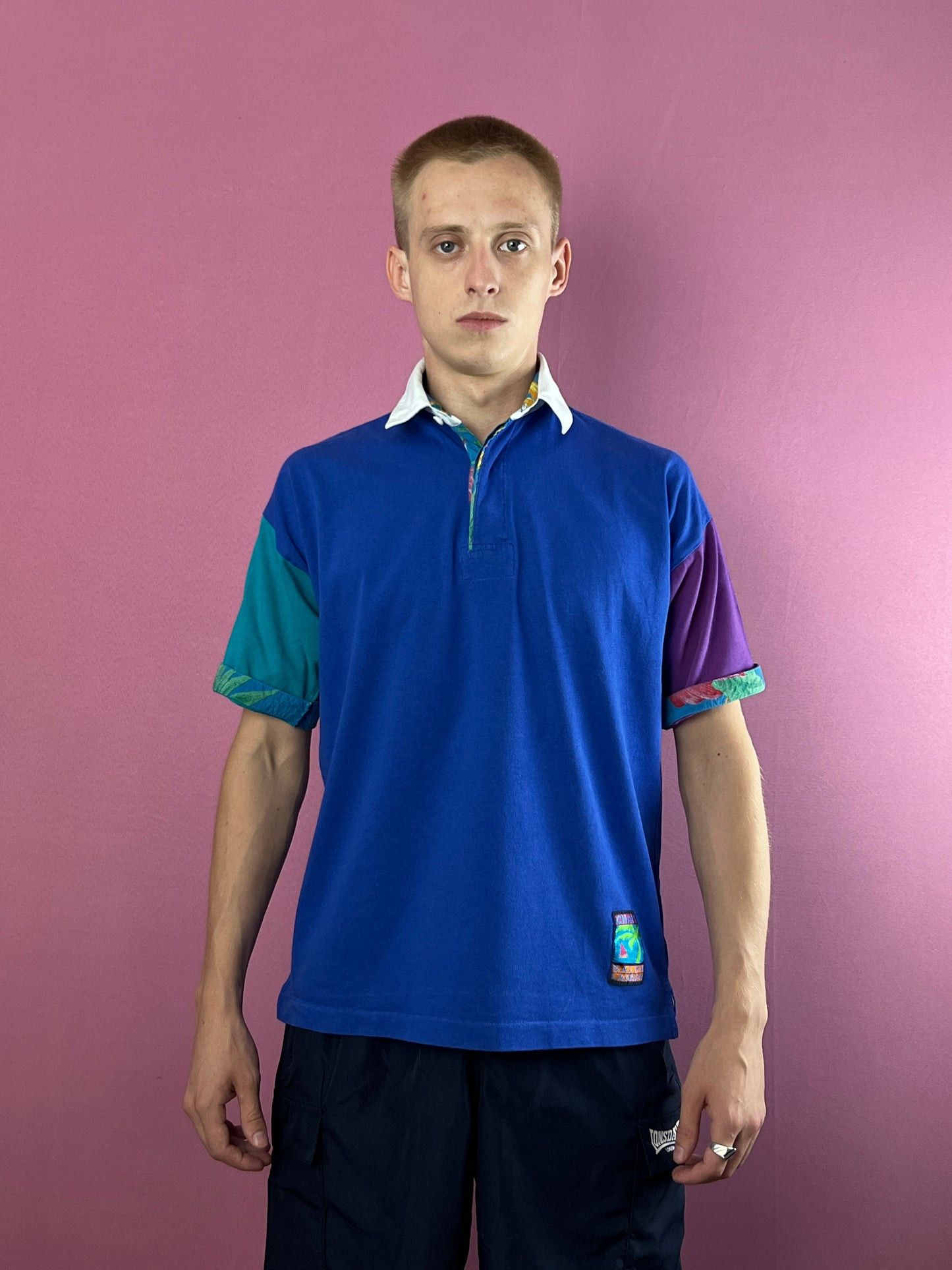 Chaps Ralph Lauren × Vintage 90s Chaps Ralph Lauren Vintage Men's Polo Shirt - S Size US S / EU 44-46 / 1 - 2 Thumbnail