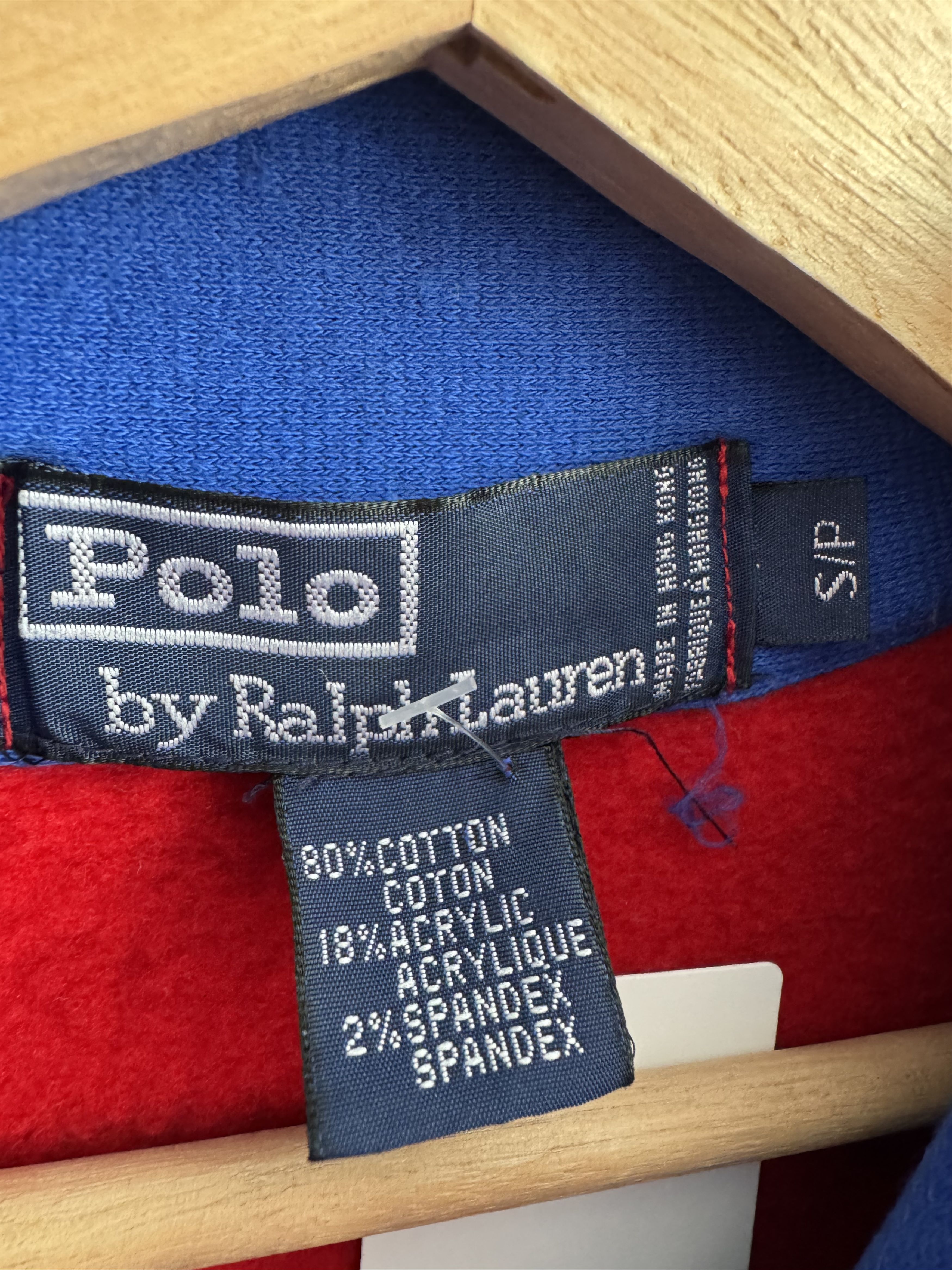 Polo Ralph Lauren 90s Ralph Lauren P-93 Sweatshirt Size S Size US S / EU 44-46 / 1 - 6 Thumbnail