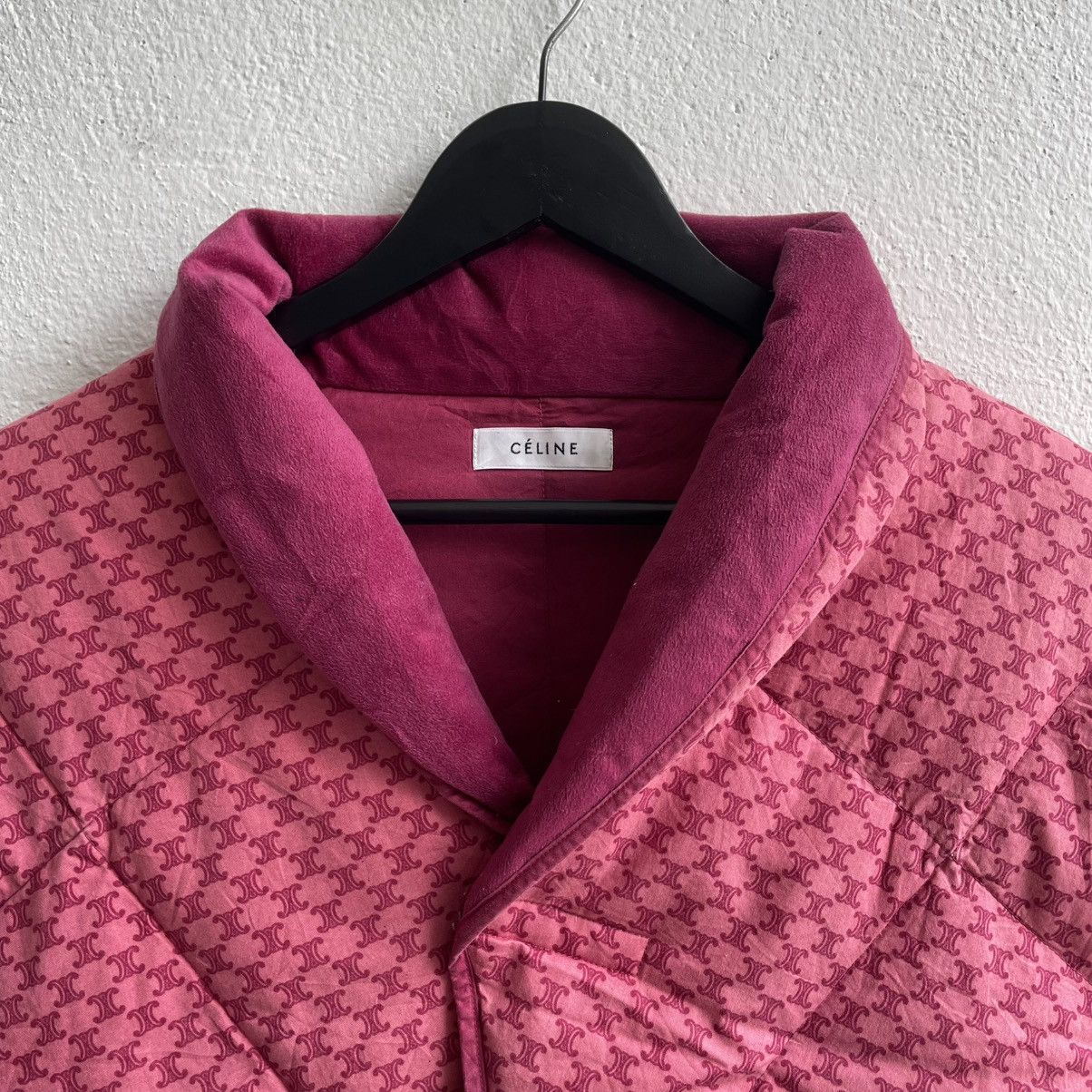 Celine Vintage CÉLINE Monogram Down Poncho Size L / US 10 / IT 46 - 3 Thumbnail